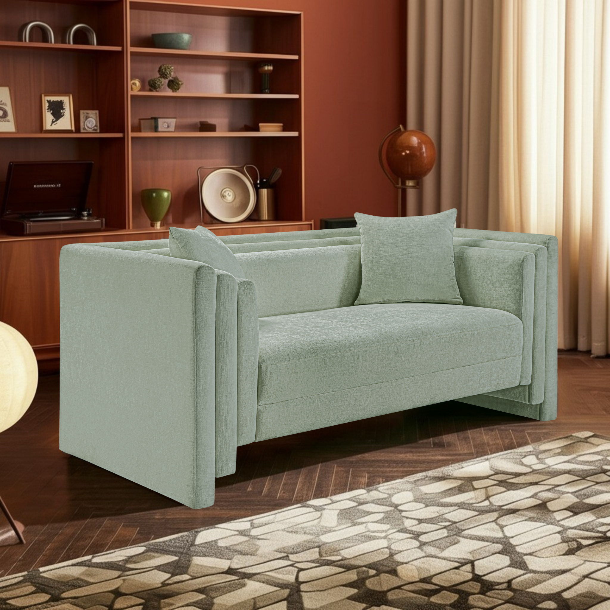 Everett - Loveseat - Mint