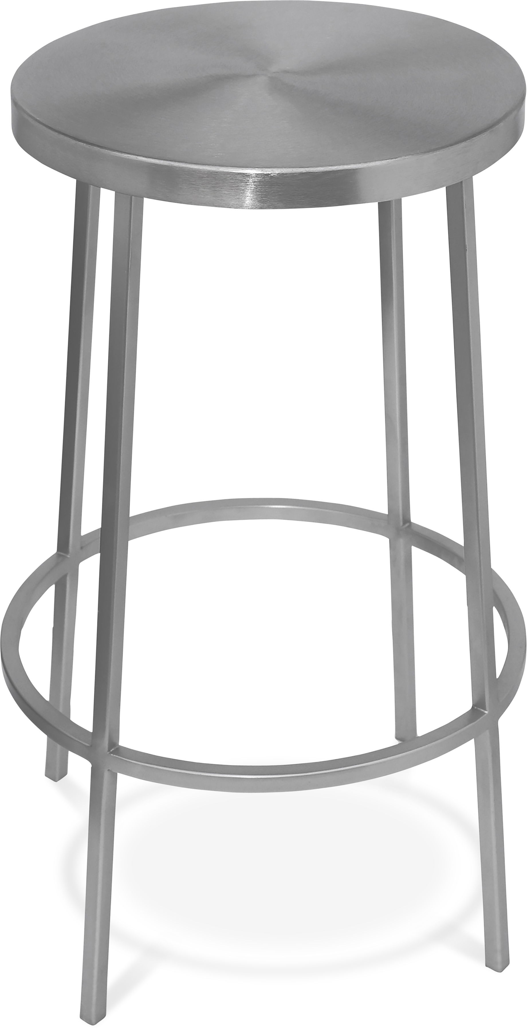 Tyson - Counter Stool - Silver