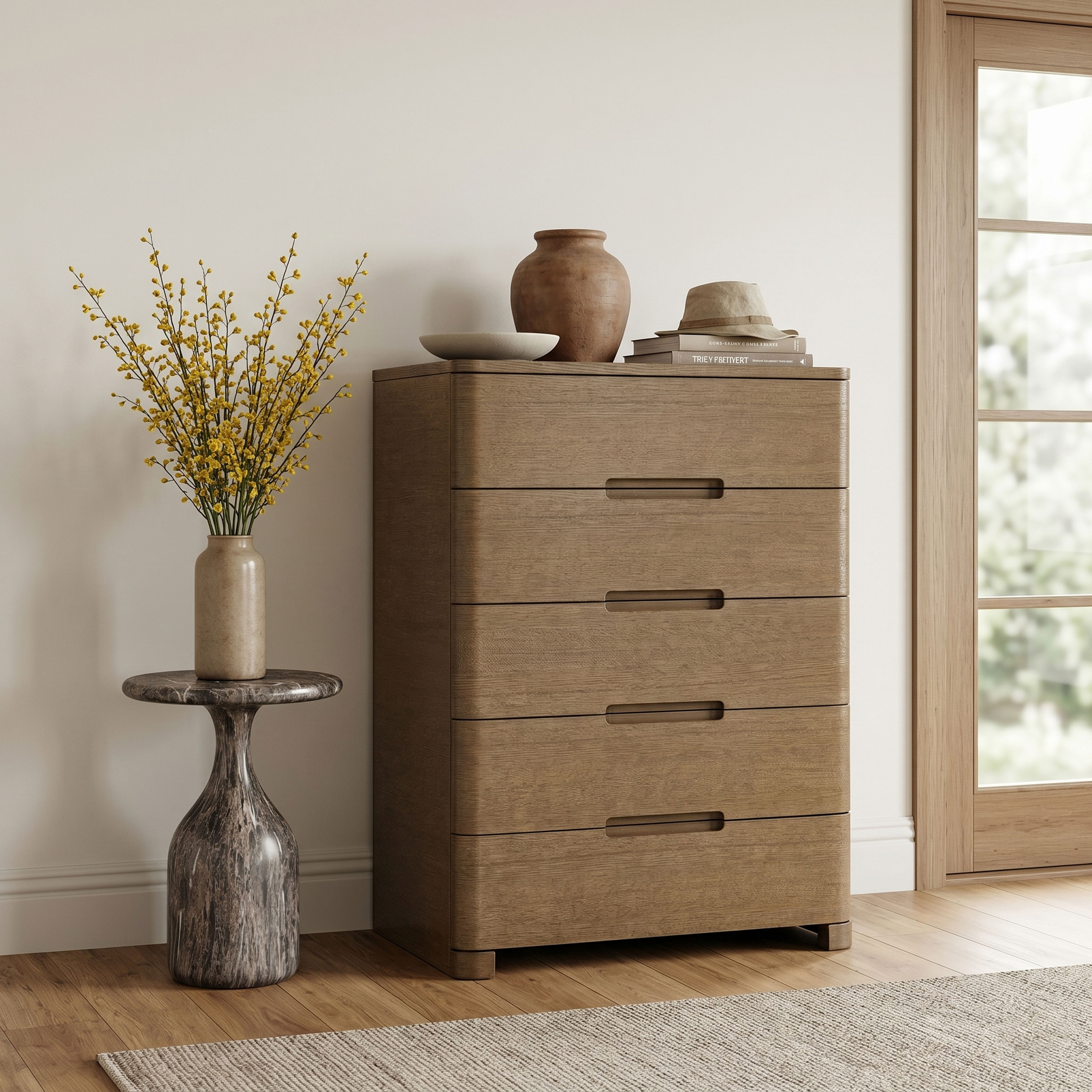 Caswell - Chest - Brown