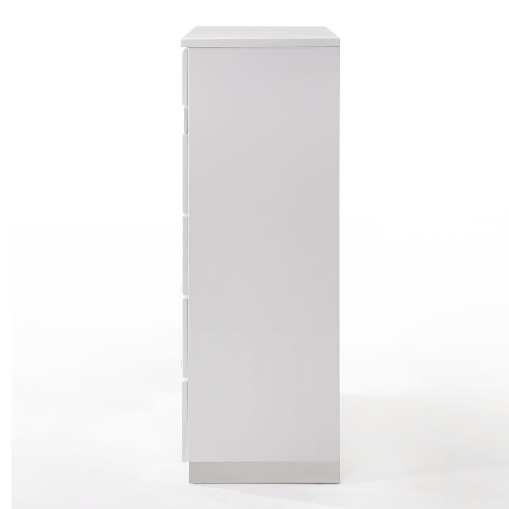 Naima II - Chest - White High Gloss, white, view 4