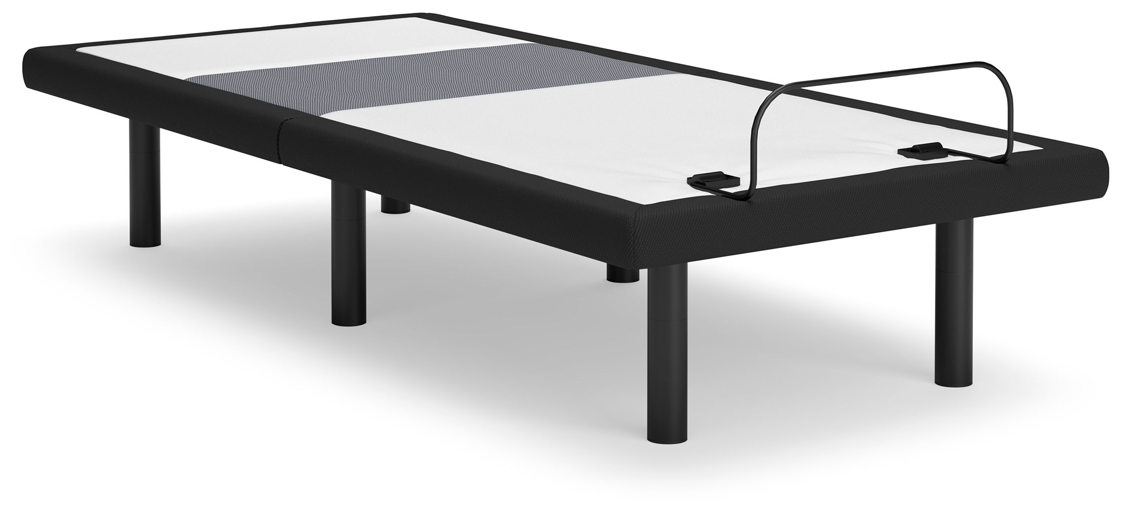 Best Base With Lumbar And Audio - Twin XL Adjustable Base - Charcoal Gray