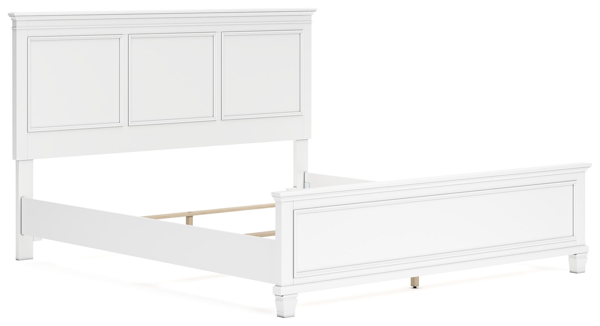 Fortman - California King Panel Bed - White
