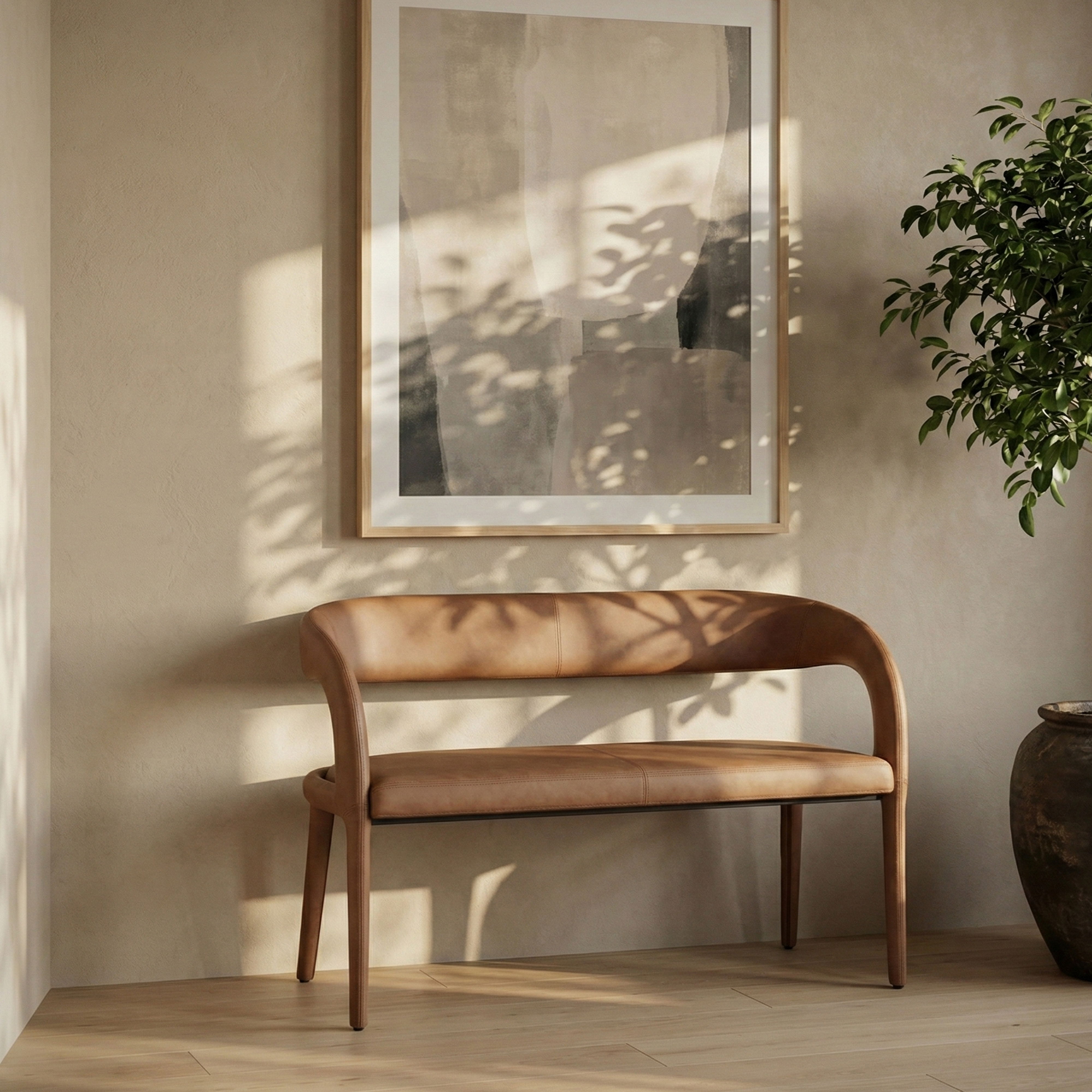 Sylvester - Bench - Brown