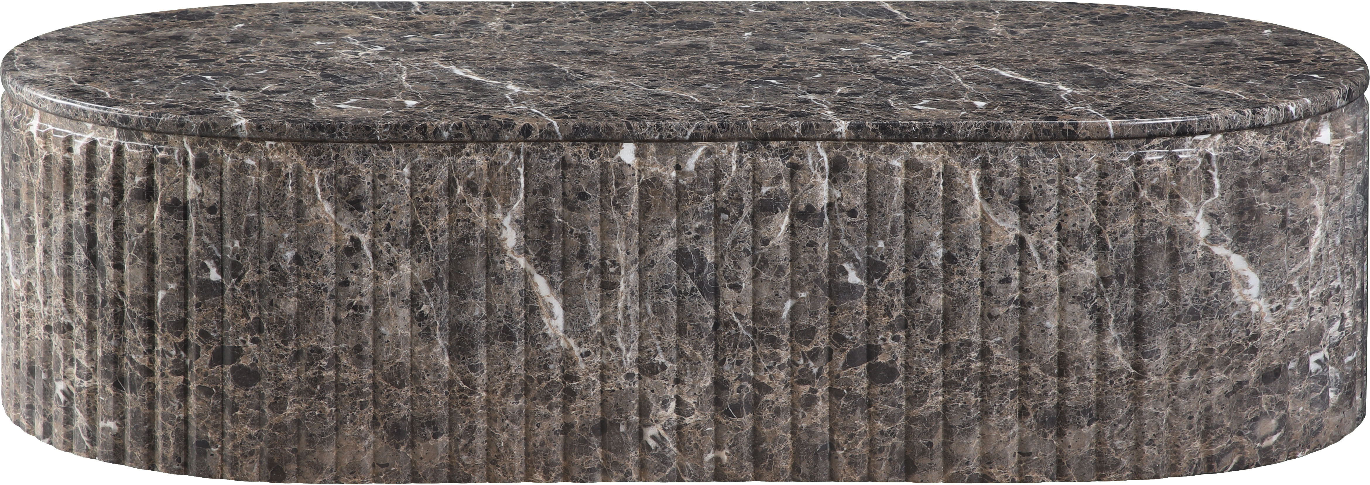 Catania - Concrete Indoor / Outdoor Coffee Table - Brown