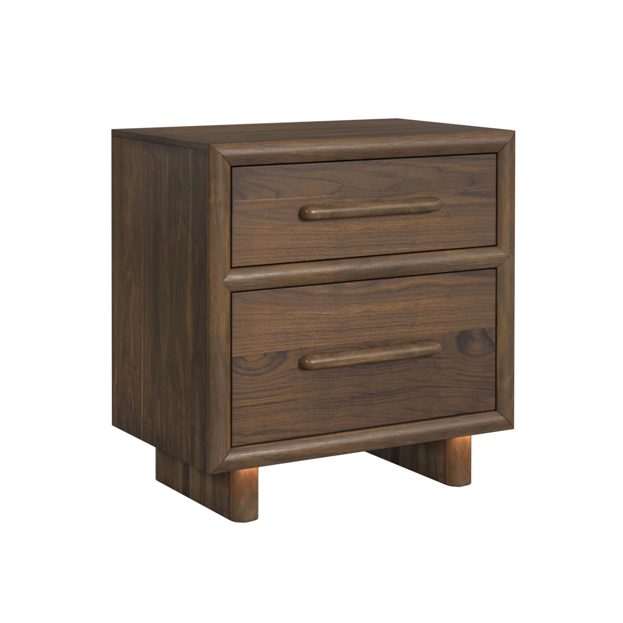 Brisbane - King Upholstered 3 Piece Bedroom Set With Boucle And LED - Beige / Brown