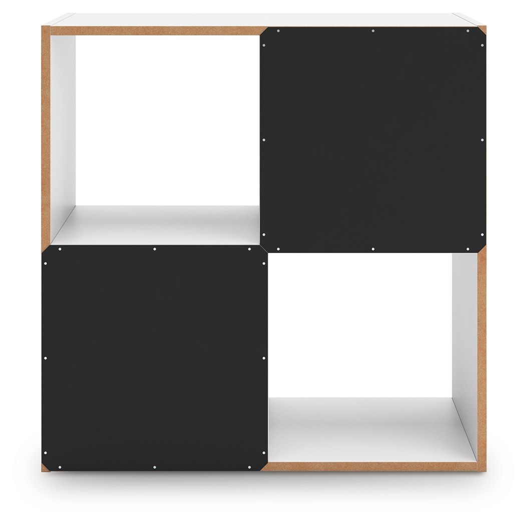 Ashley Furniture Onita - Four Cube Organizer - White - Image 6