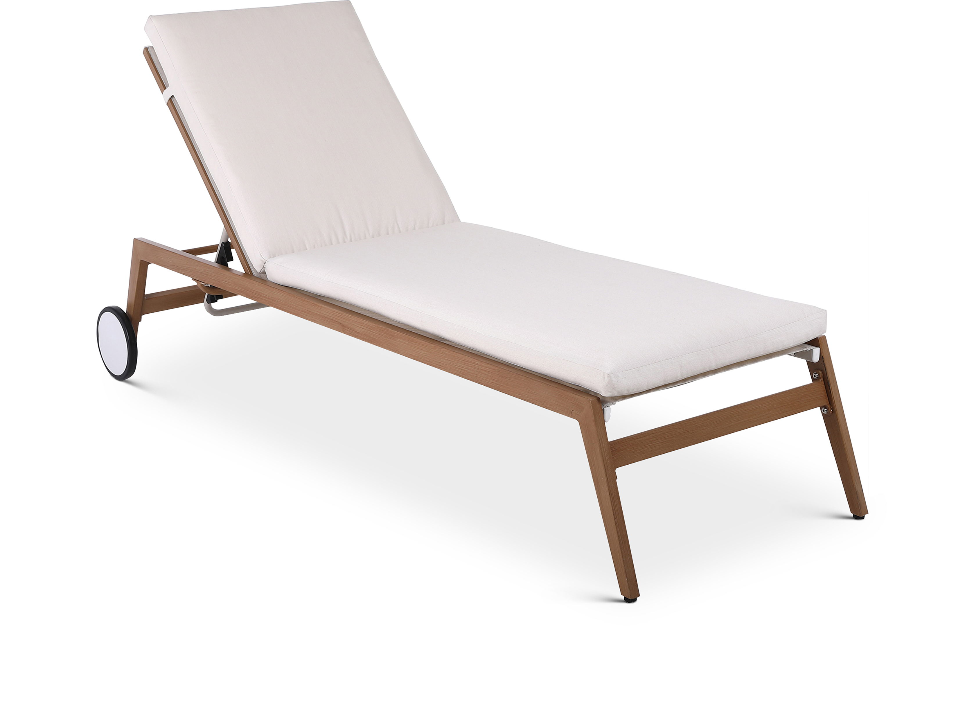 Maui - Water Resistant Outdoor Patio Lounger - Cream