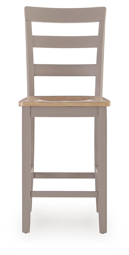 Ashley Furniture Harperfeld - Barstool (Set of 2) - Natural / Gray - Image 4