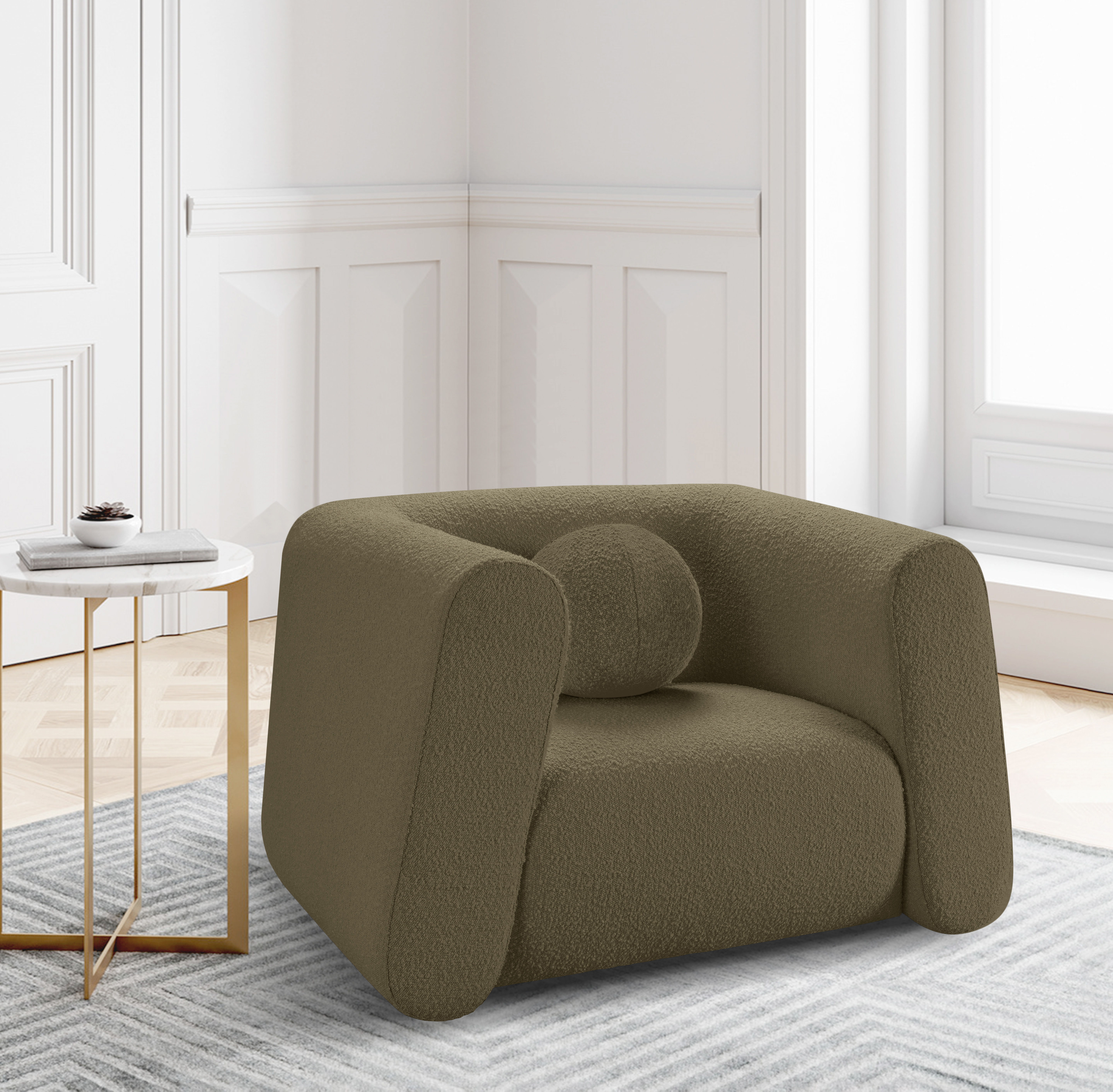 Abbington - Chair - Olive