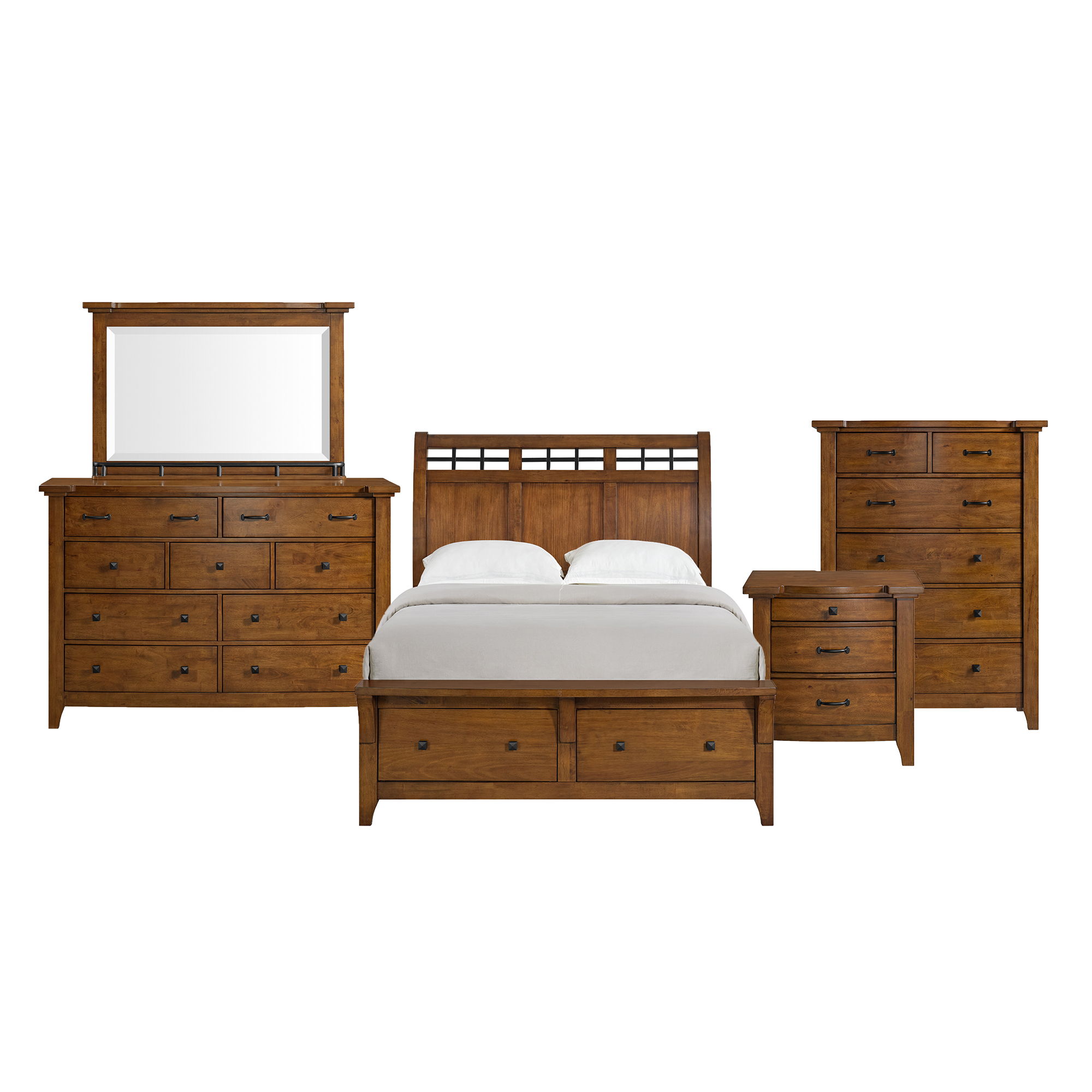 Queen · 5 Pc · Bedroom Set