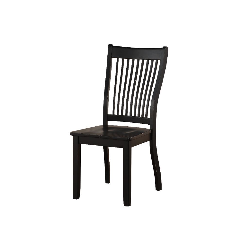 Renske - Side Chair (Set of 2) - Black, black