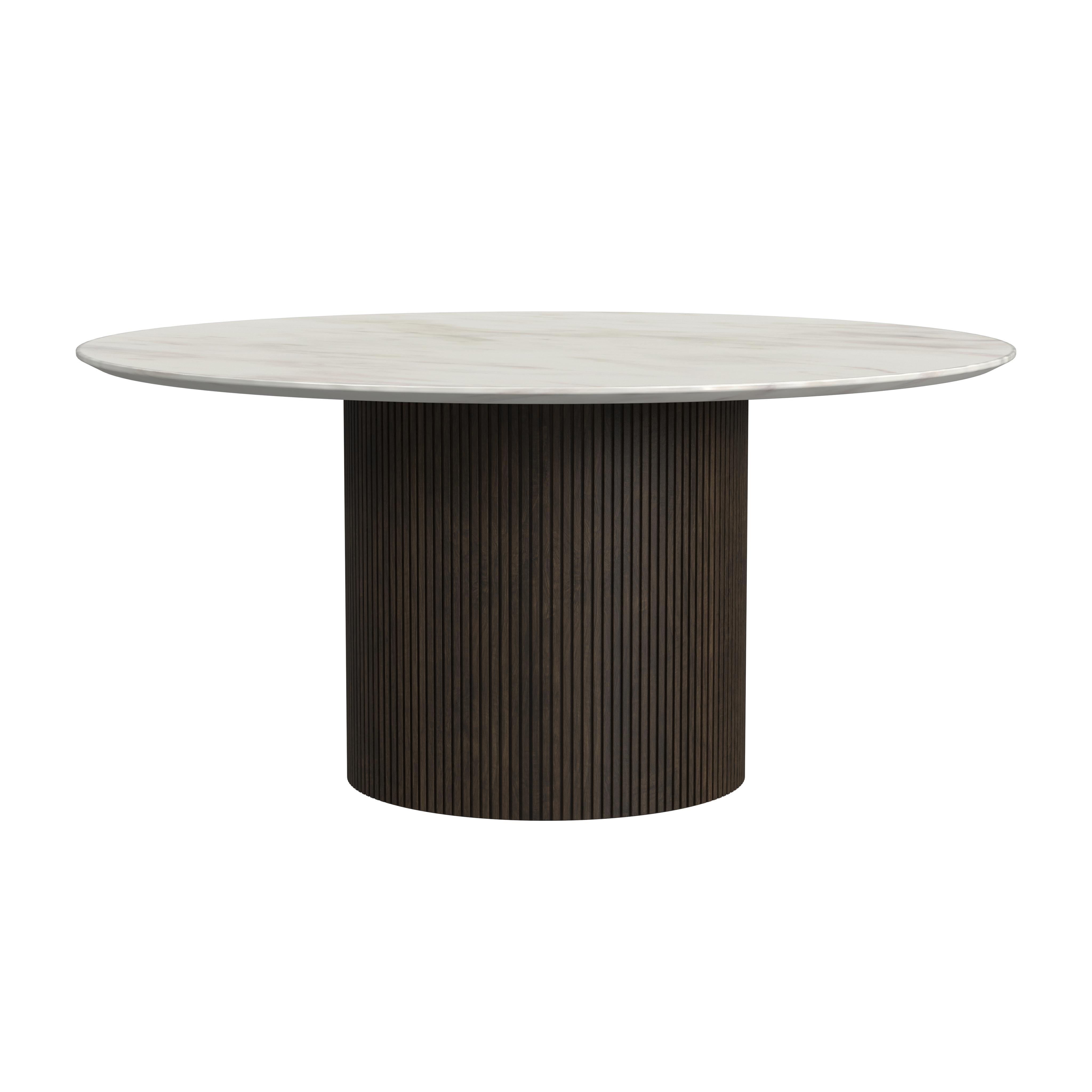 Sylvie - 2 Piece Occasional Table Set (Coffee Table & End Table) - Dark Brown