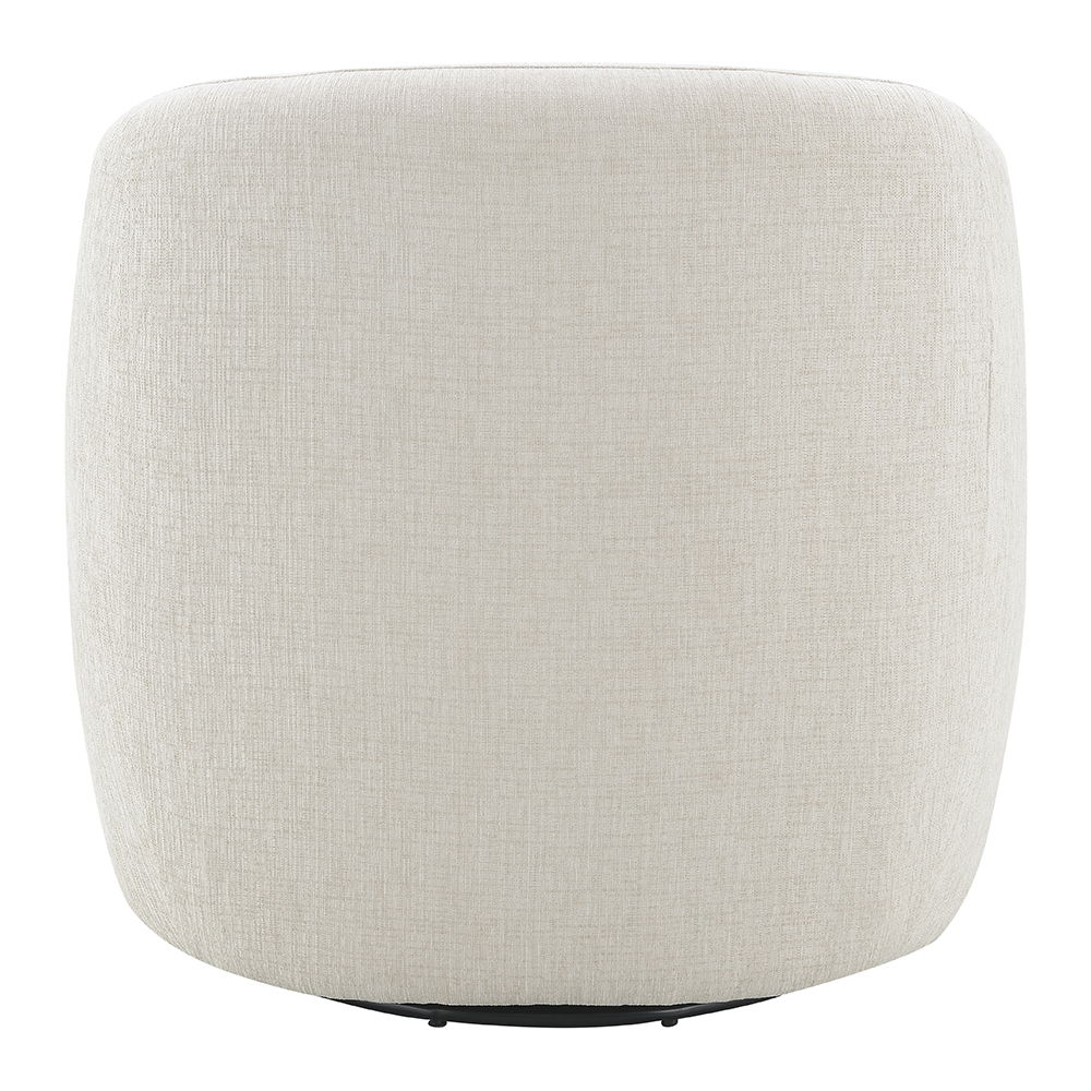 Etienne - Chair With Swivel - Beige Linen, beige, view 4