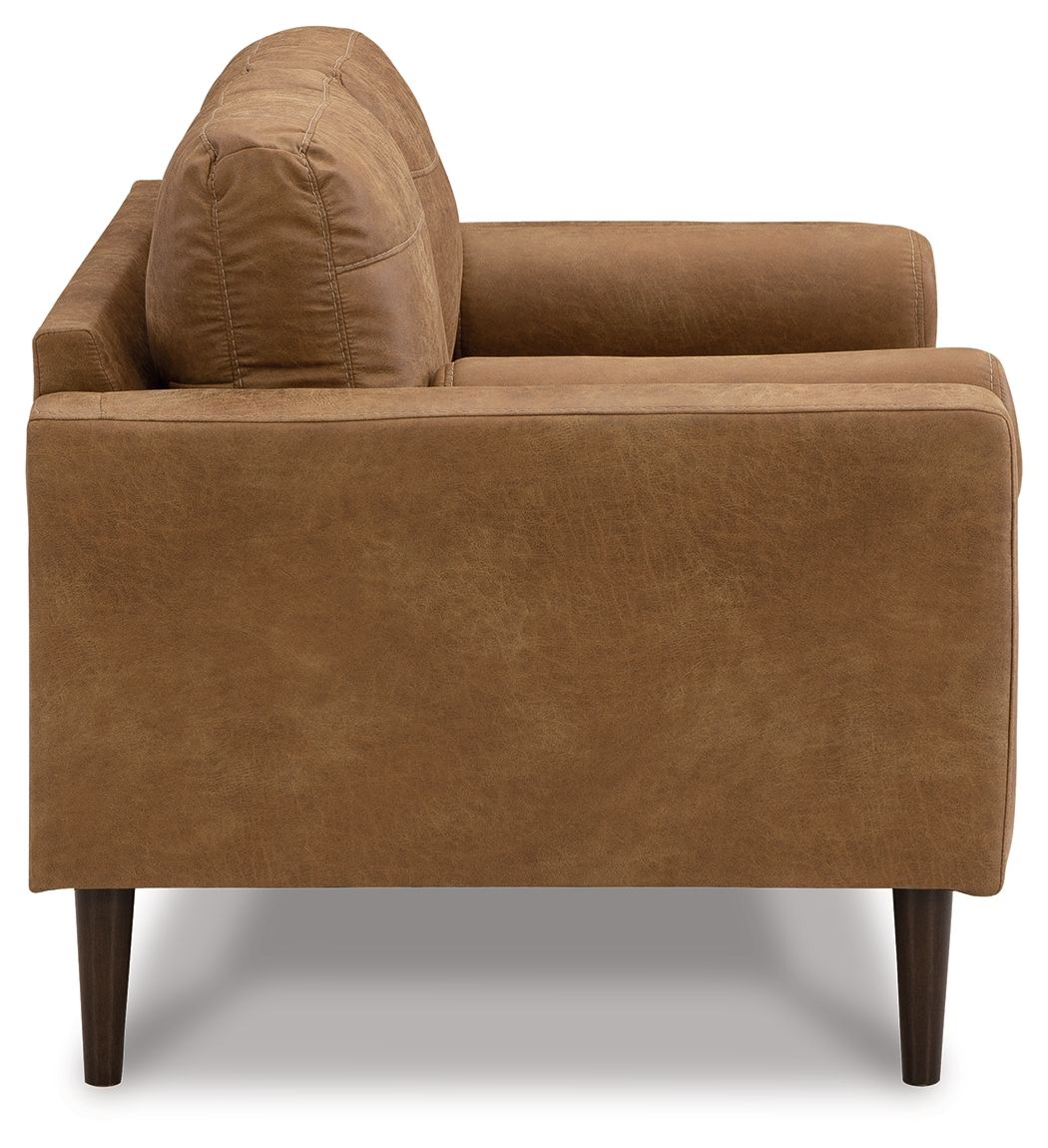 Ashley Furniture Telora - 2 Pc. - Sofa, Loveseat - Caramel - Image 7
