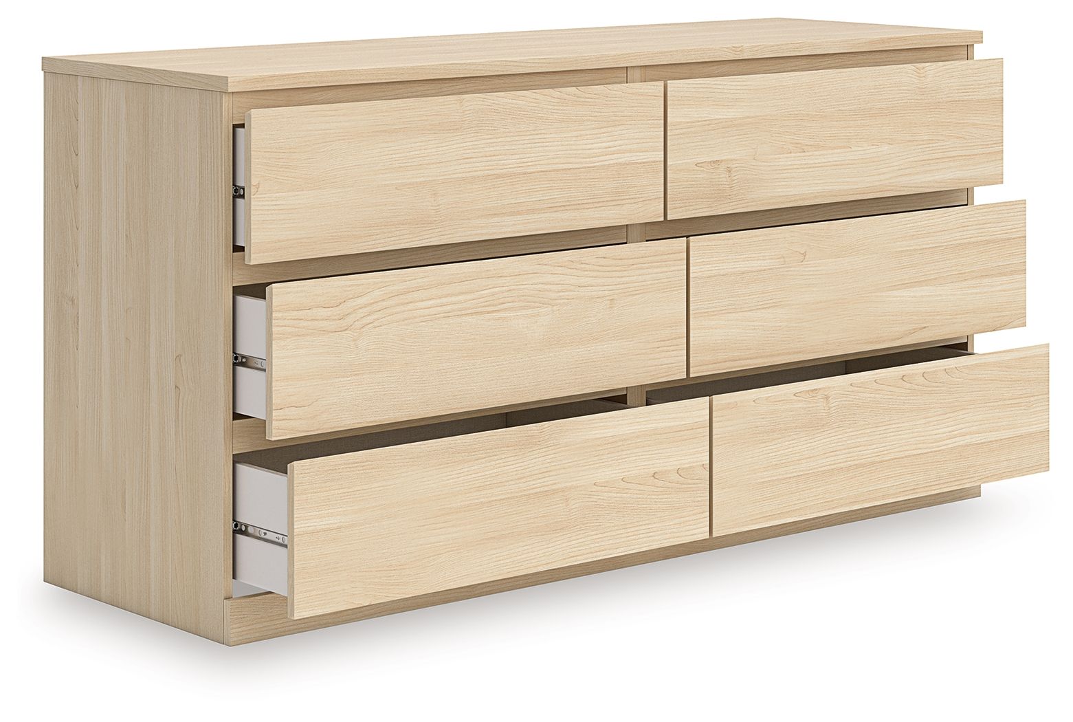 Onita - Six Drawer Dresser - Natural