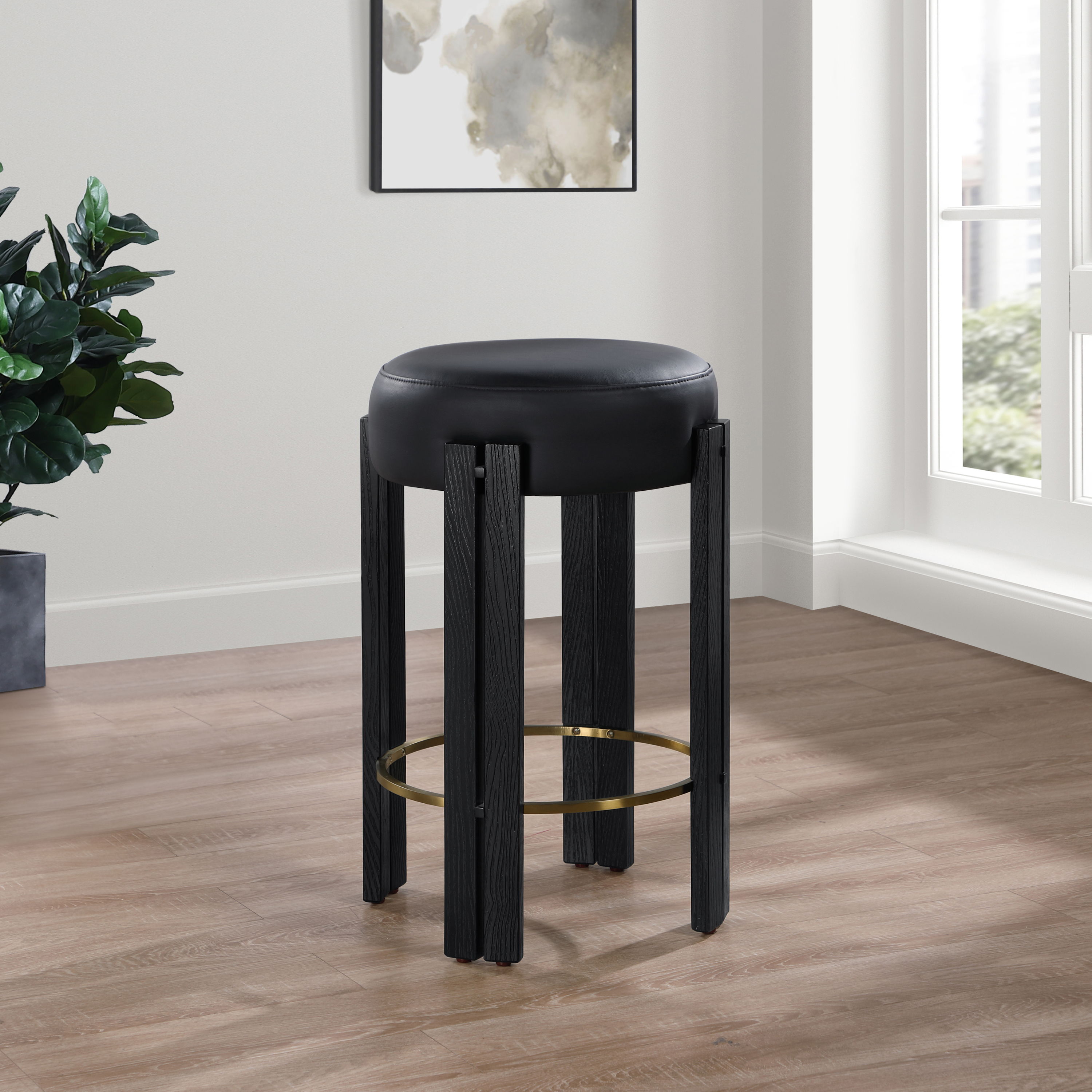 Harrison - Counter Stool - Black