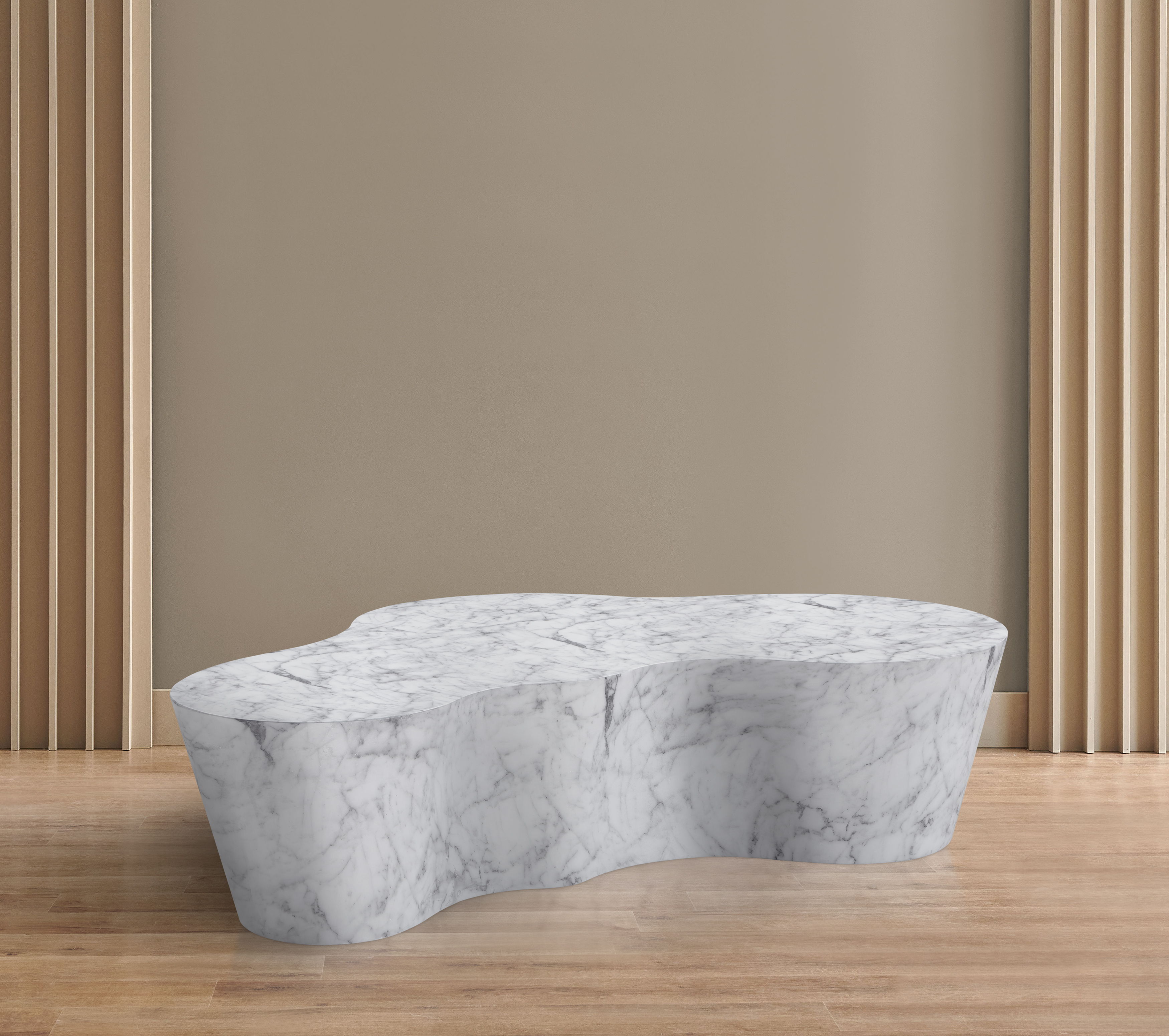 Monza - Concrete Coffee Table - White