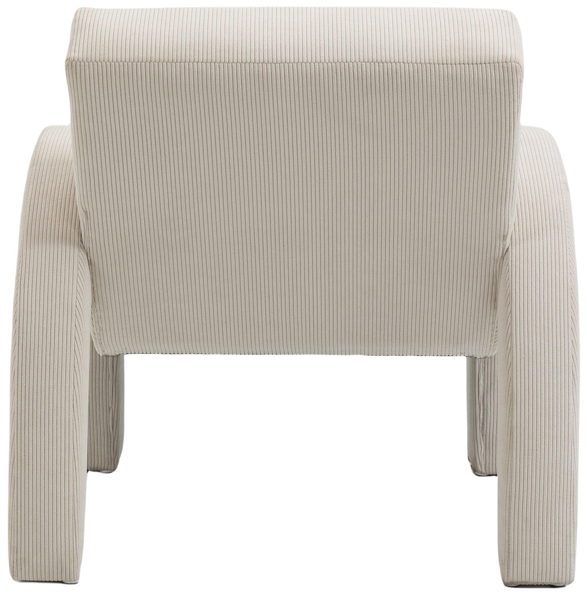Corduroy - Accent Chair - Cream