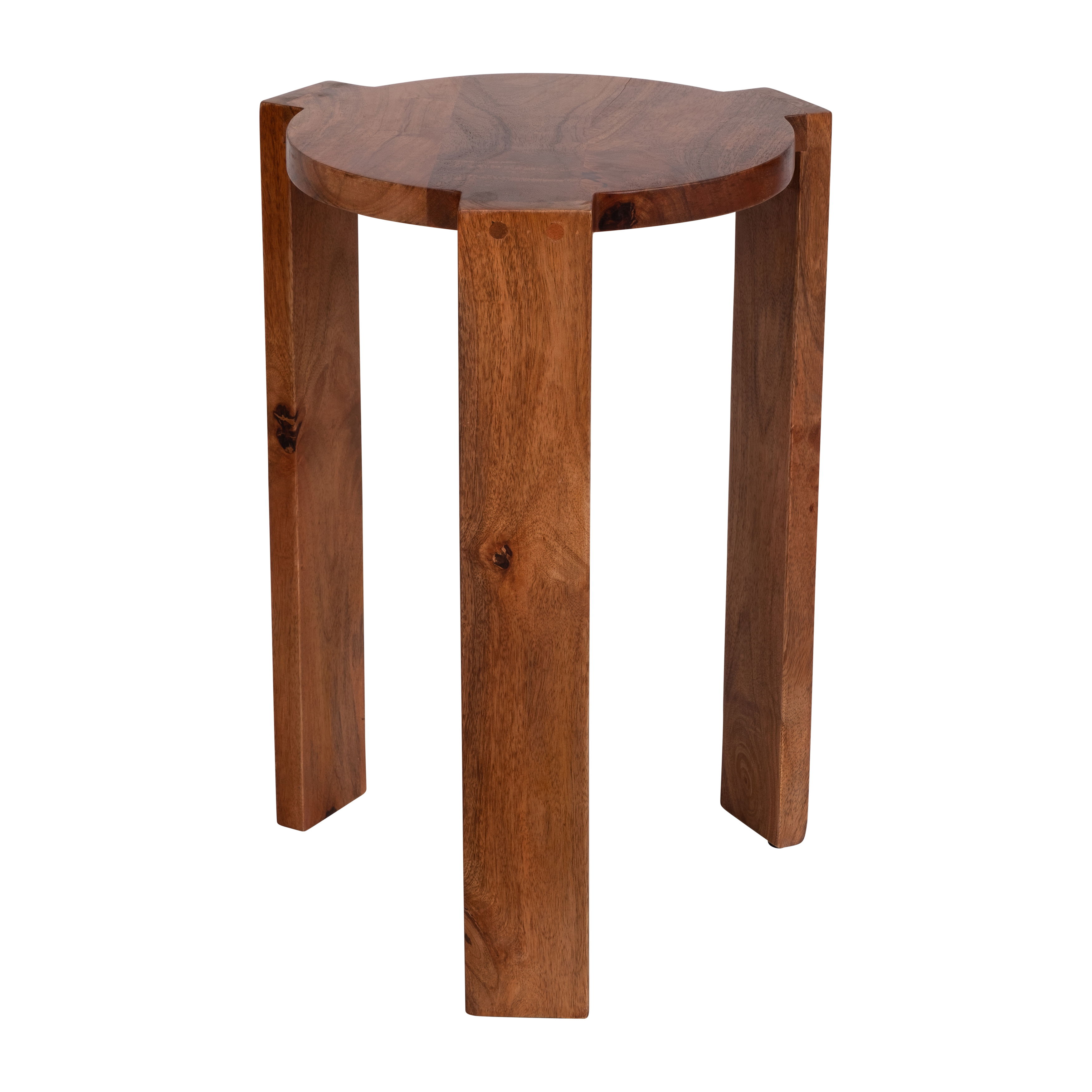 14\" x 20\" Wood Accents Tables (Set of 4) - Brown Image