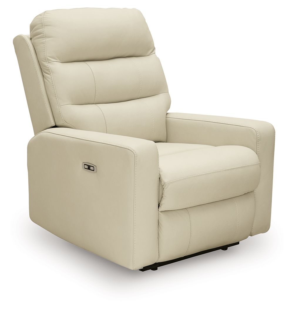 Pennacle Pier - Power Recliner With Adjustable Headrest - Canvas