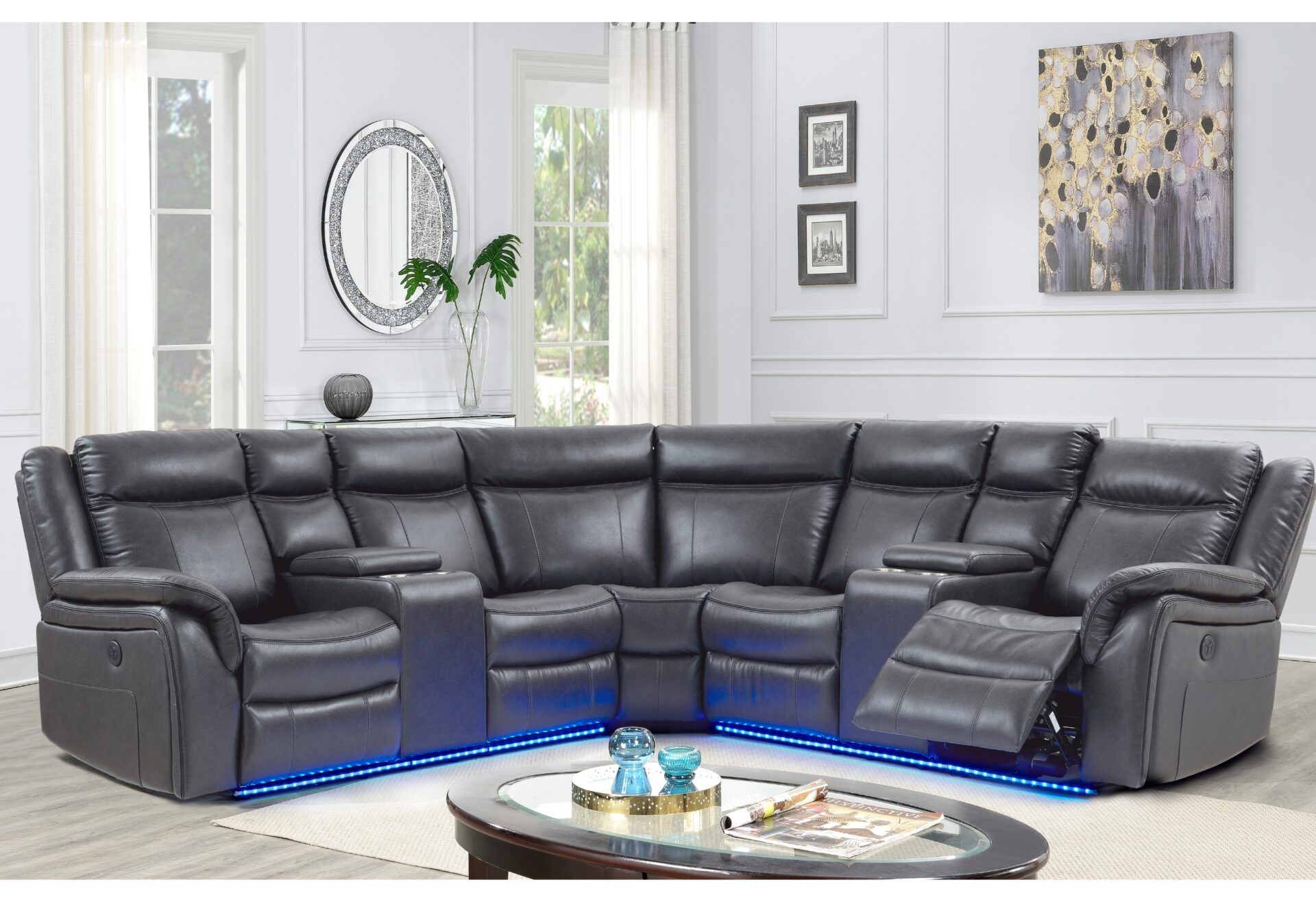 UM02 - Sectional Wedge - Charcoal