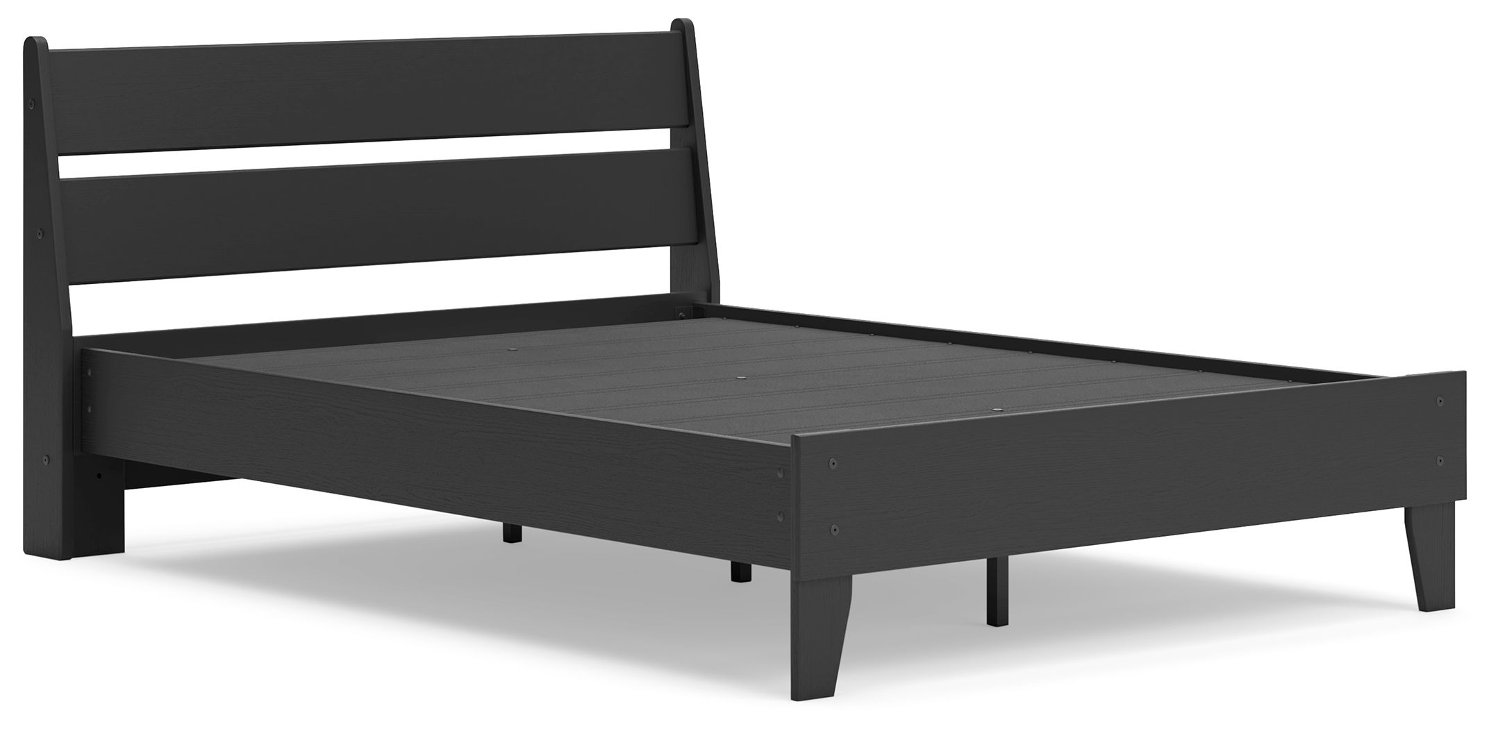 Socalle - Full Panel Platform Bed - Black