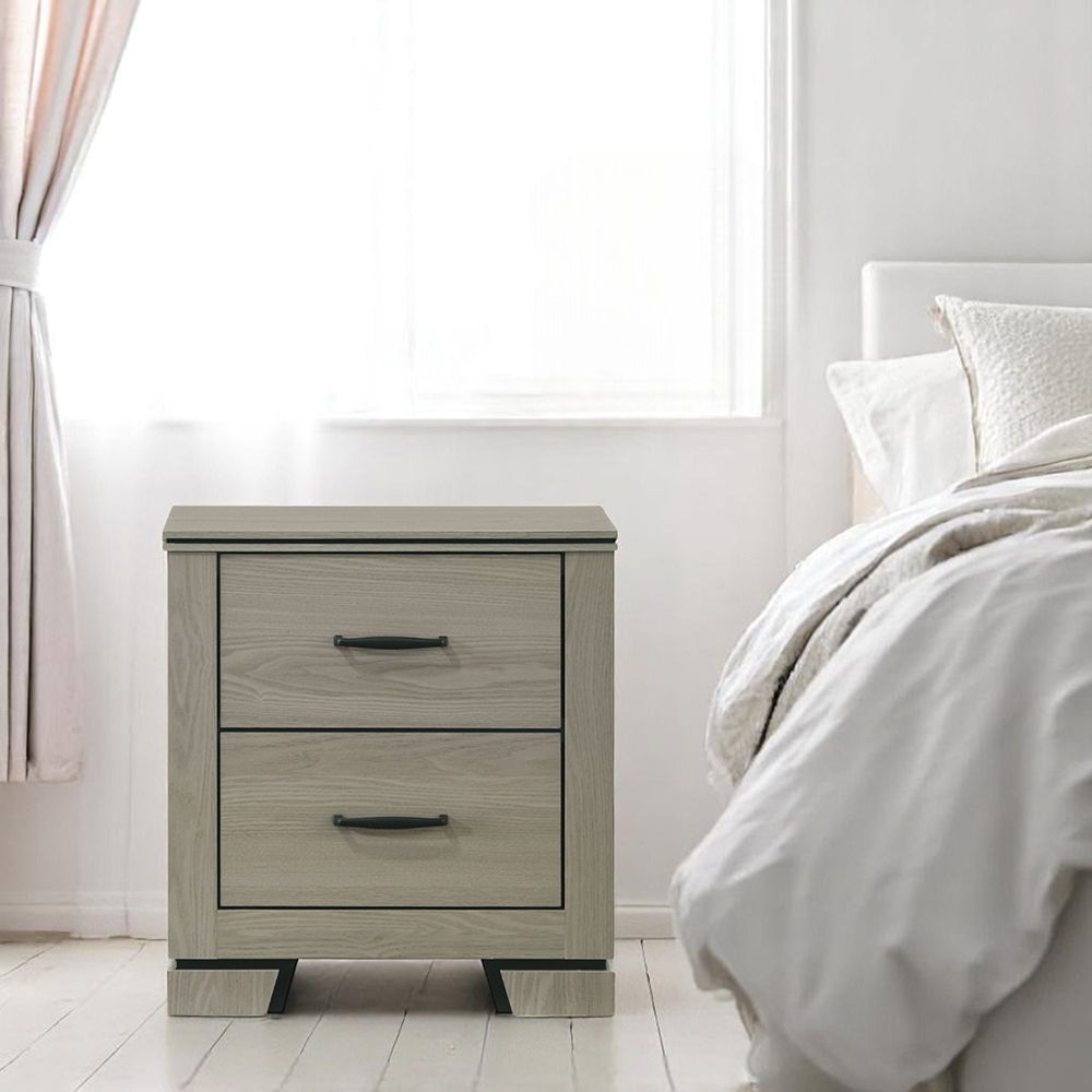 Joanna - Nightstand - Weathered Gray, gray, view 6
