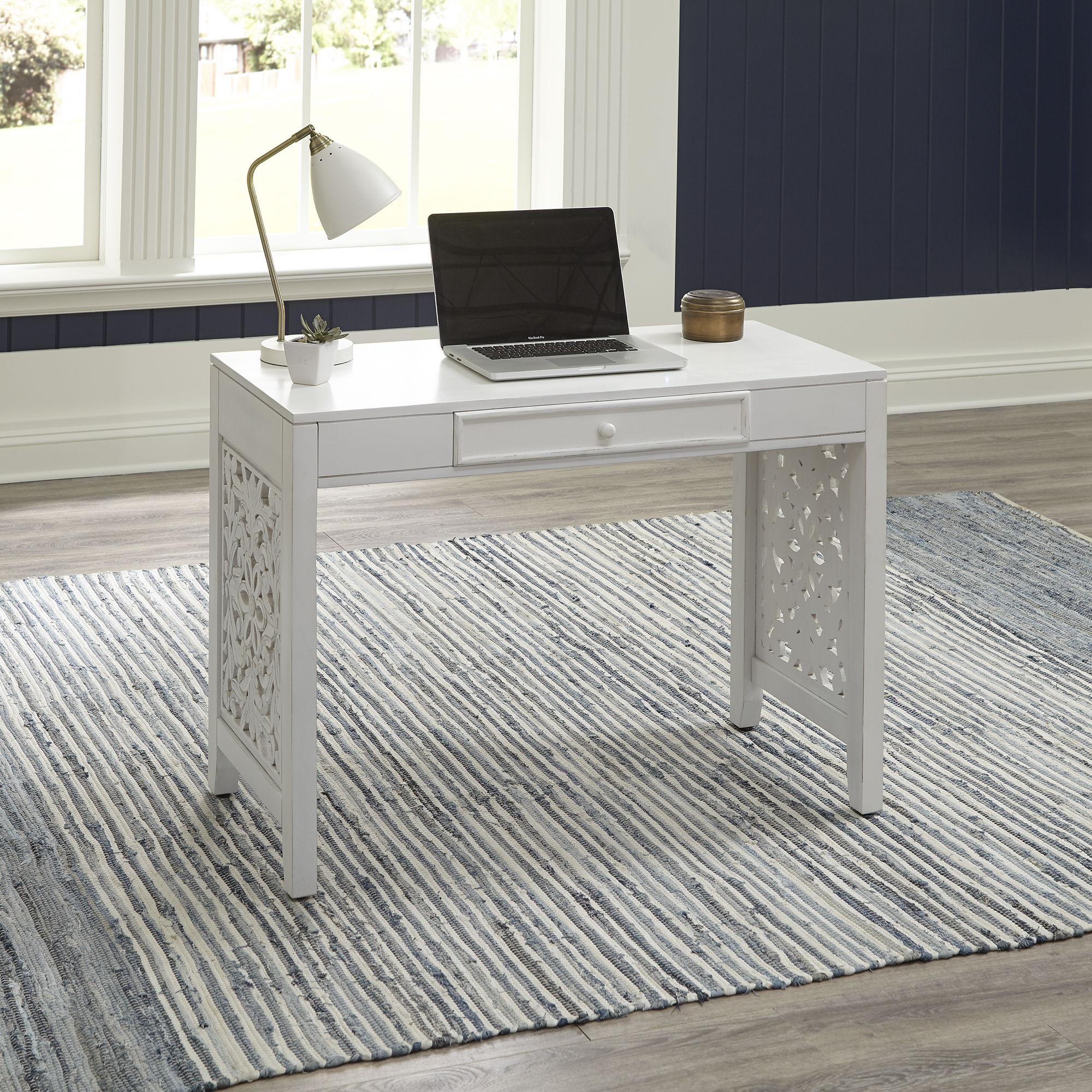 Liberty Furniture Trellis Lane - Accent Writing Desk - White