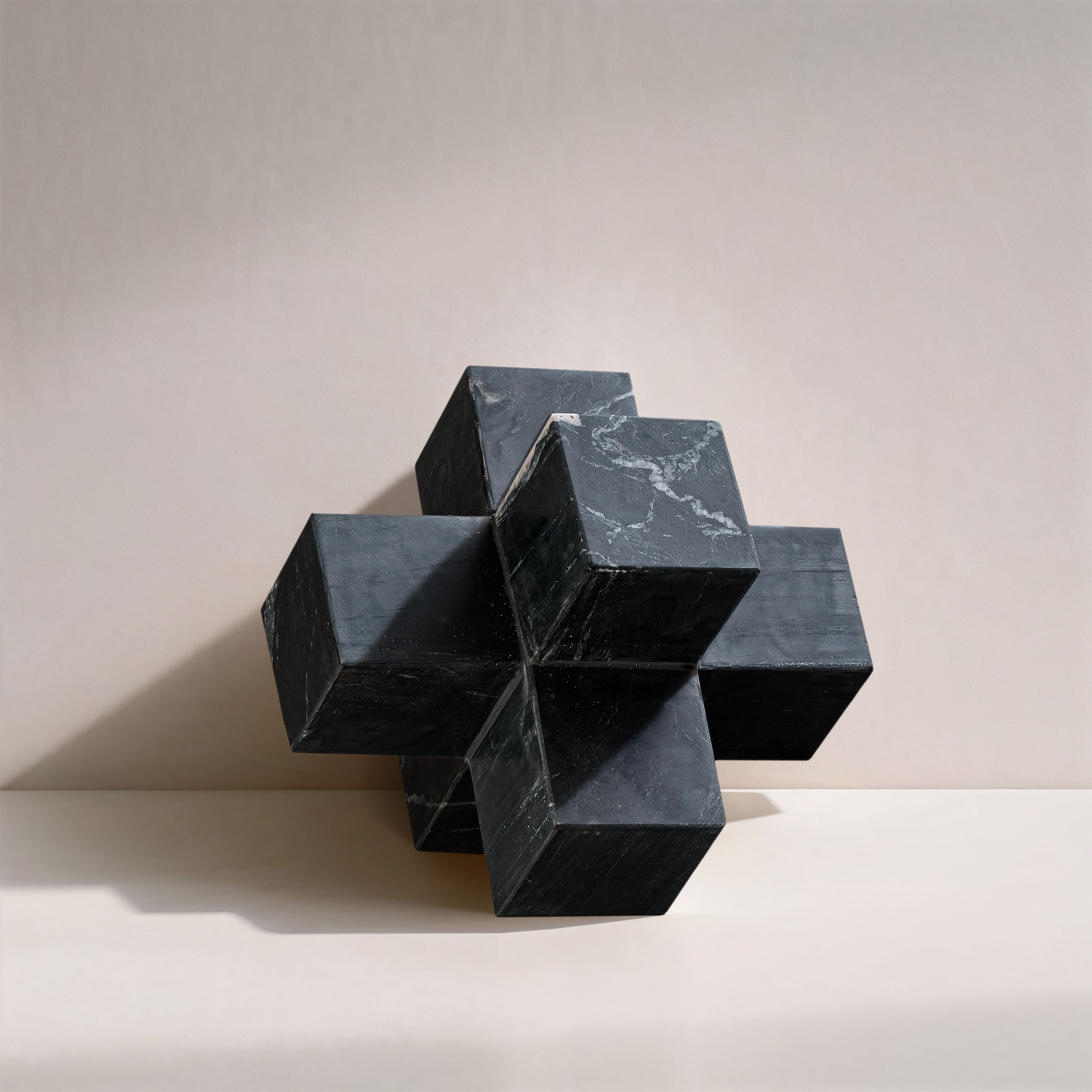 Jack - Marble Decorative Object - Black