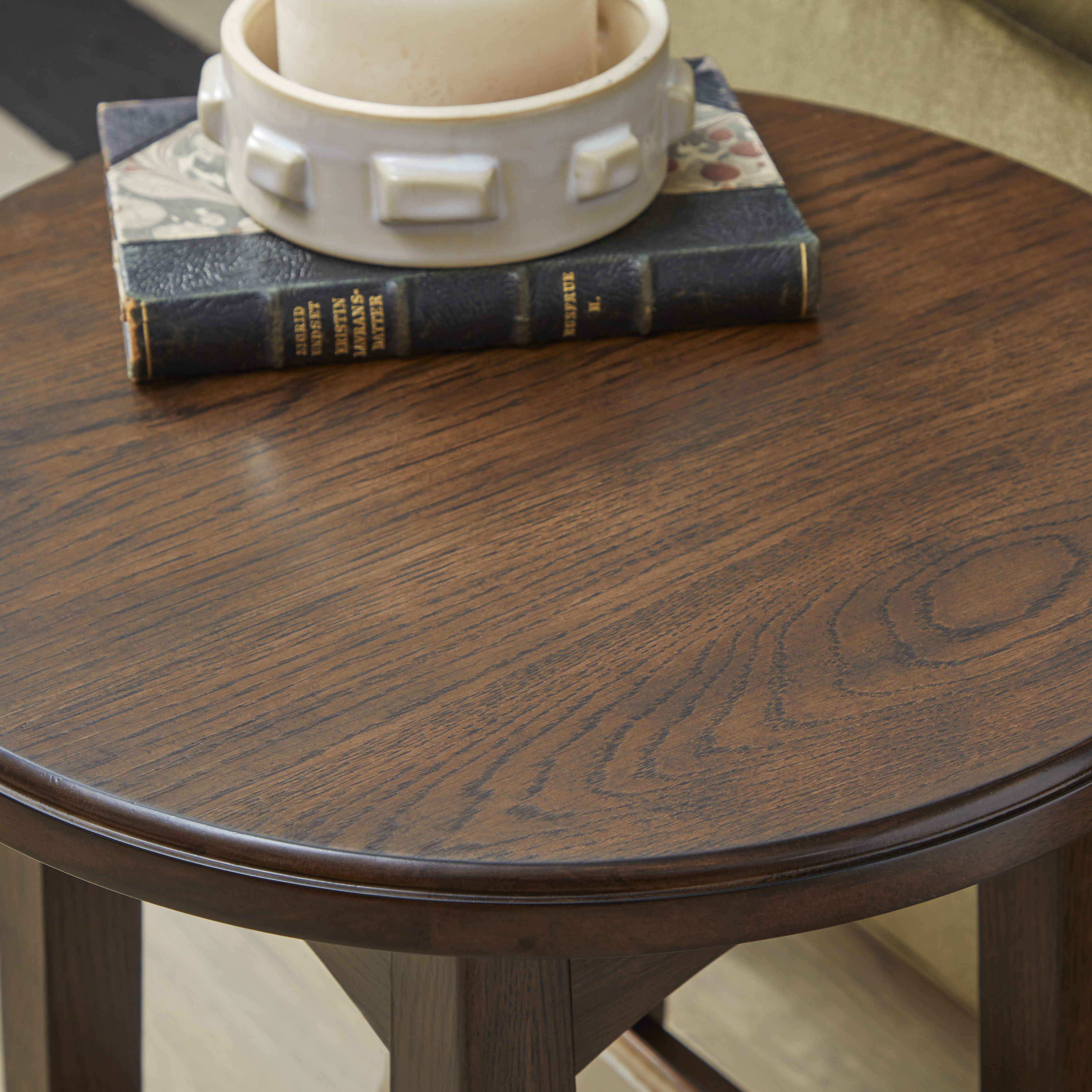 Sylvie - Accent Table - Dark Brown, dark brown, view 5