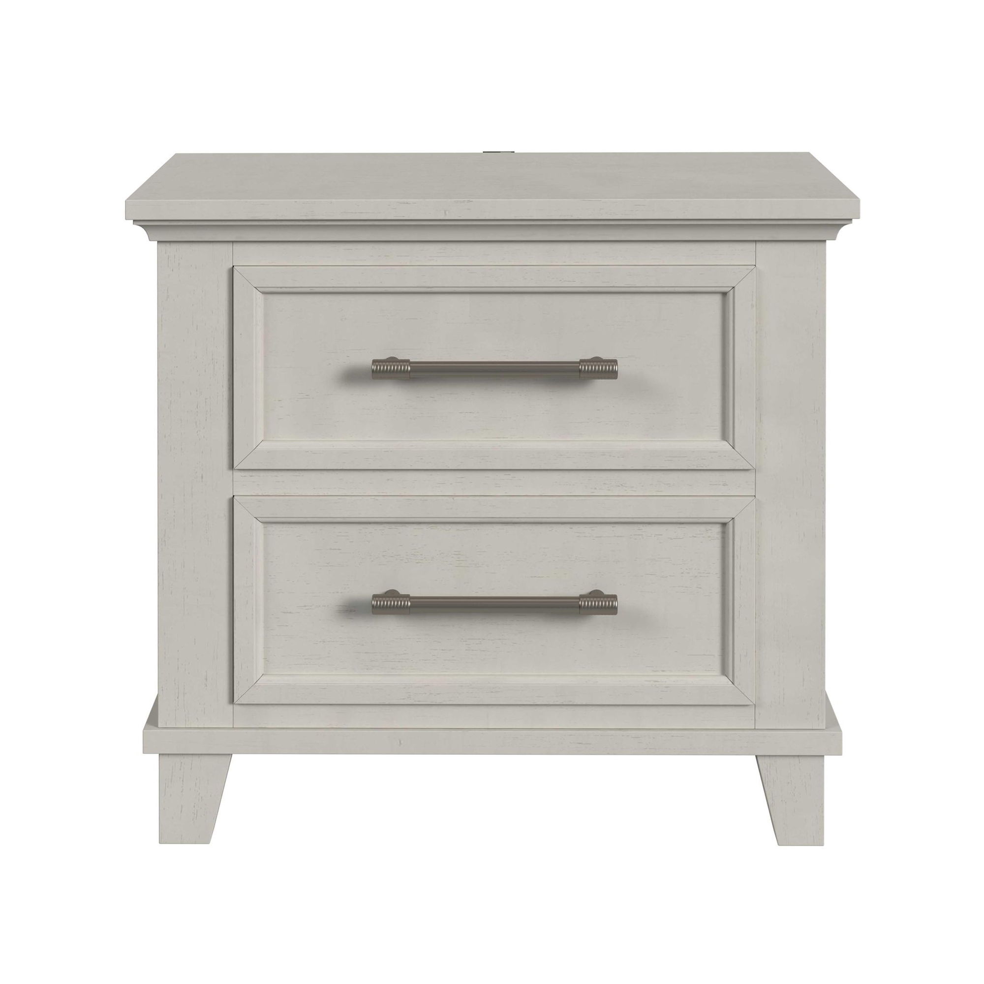 Canterbury - 2-Drawer Nightstand With USB - Ivory