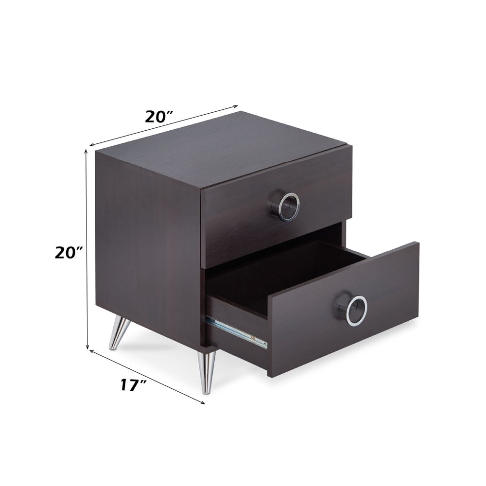 Elms - Accent Table - Espresso, dark brown, view 6