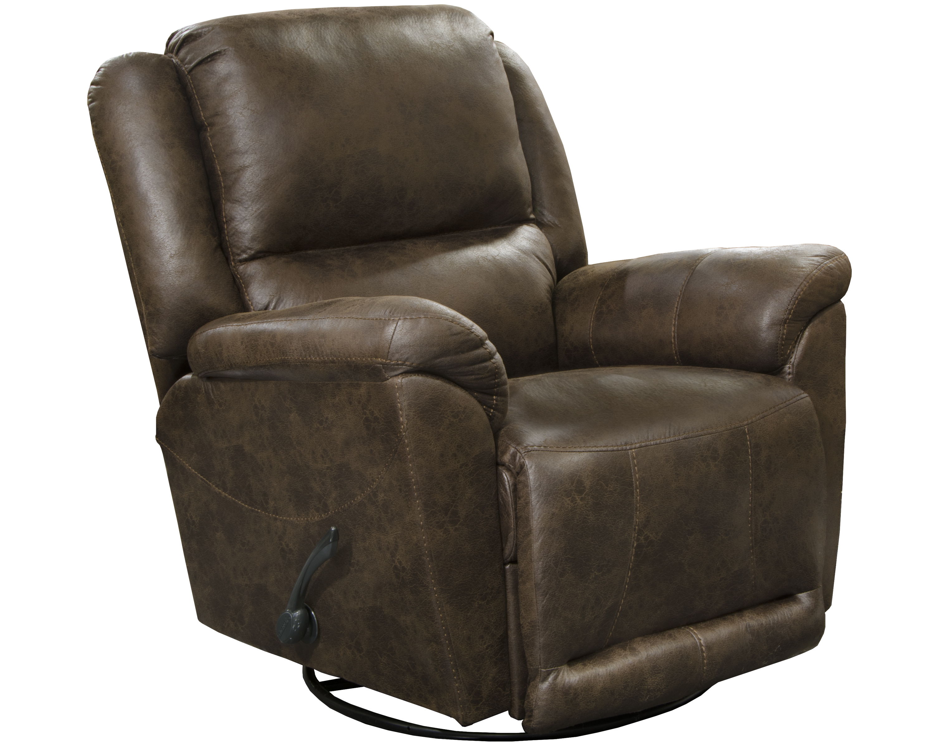 Cole - Chaise Swivel Glider Recliner - Mink