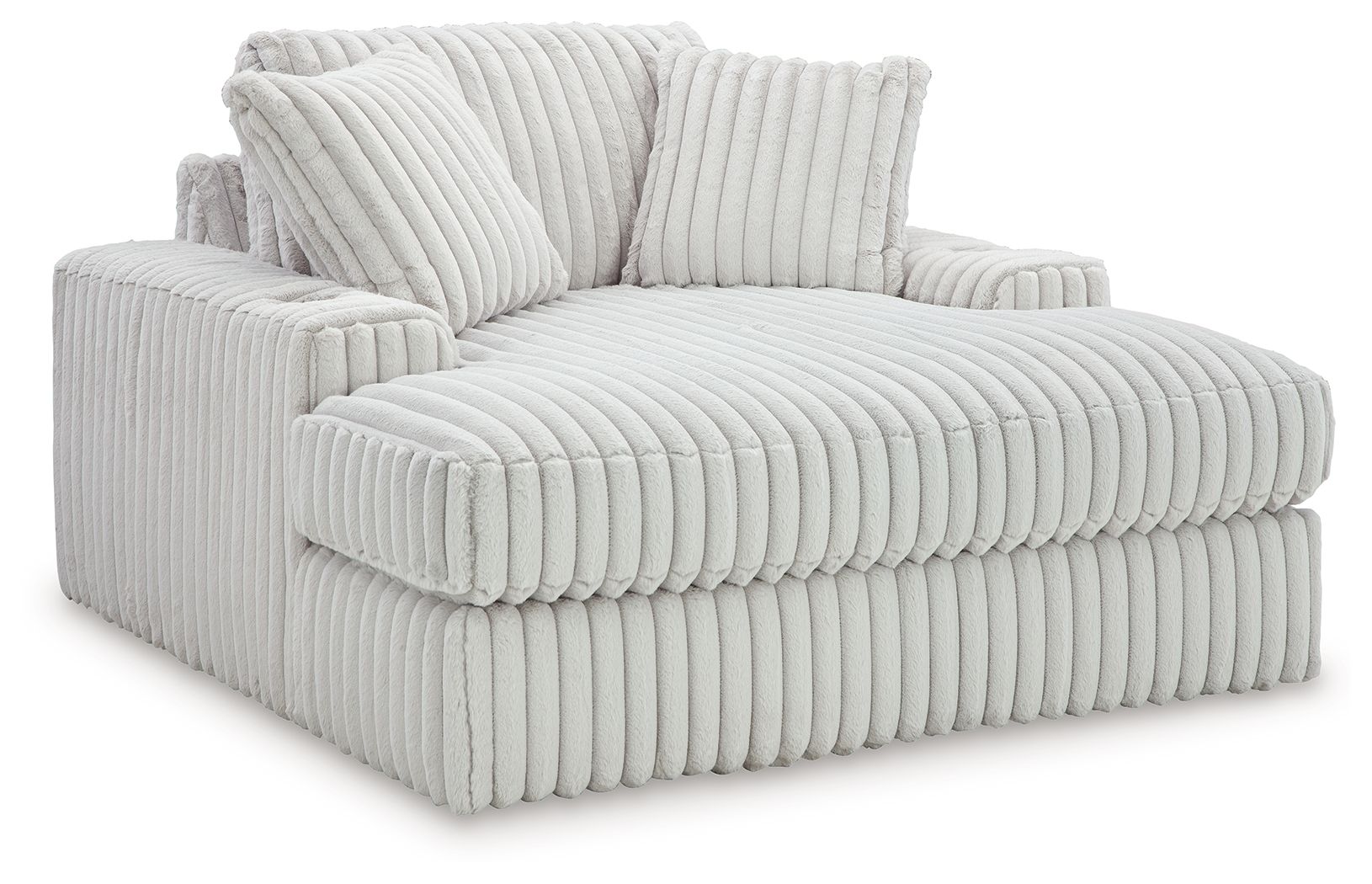 Ashley Stupendous Oversized Chaise - Alloy