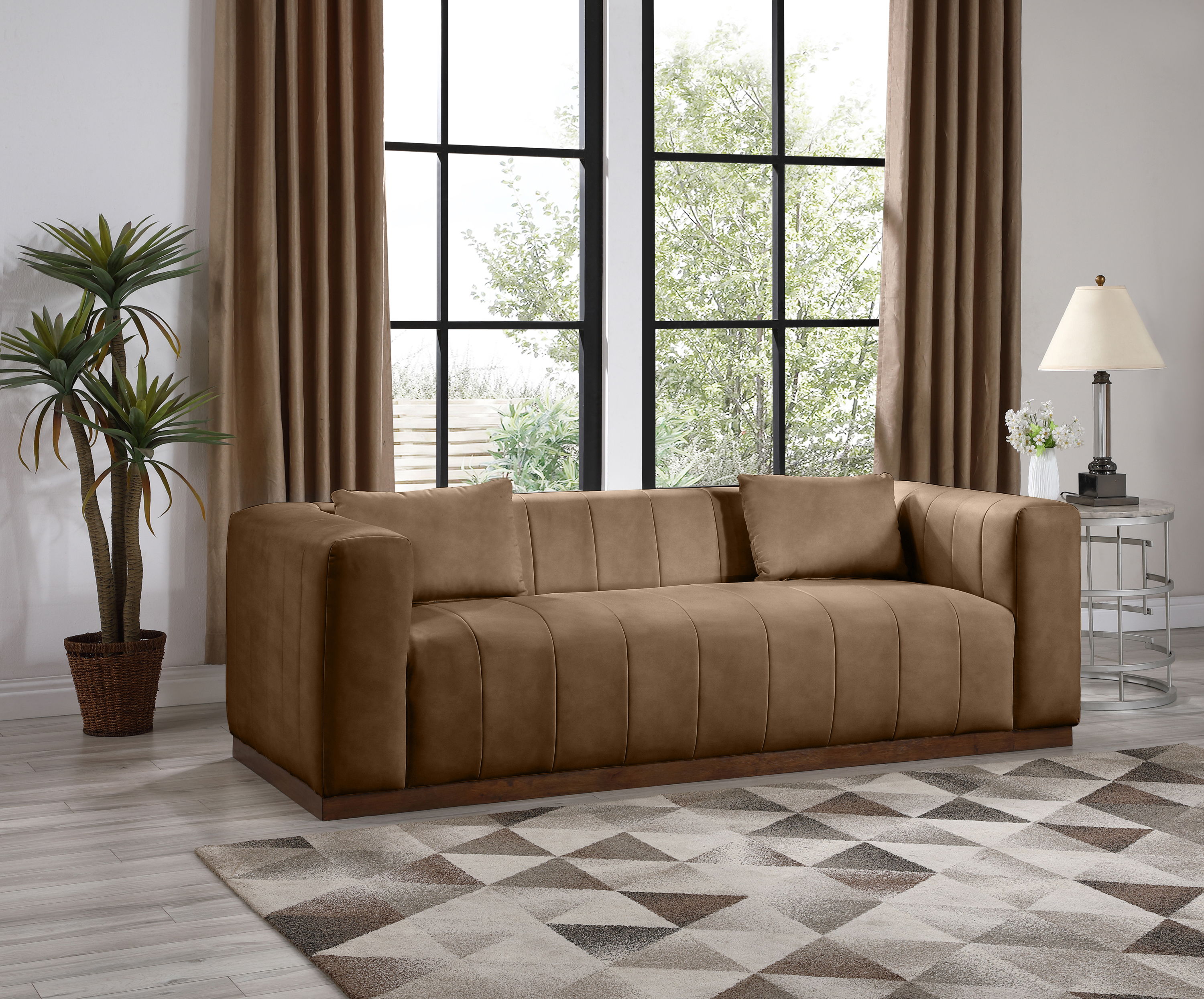 Mallina - Sofa - Brown