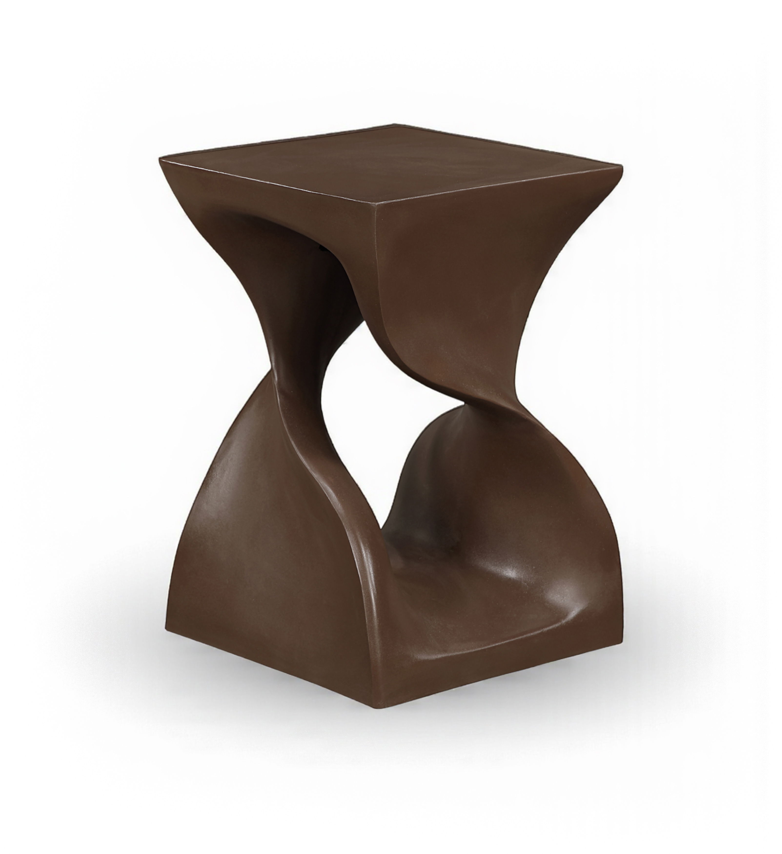 Jula - Concrete End Table - Brown