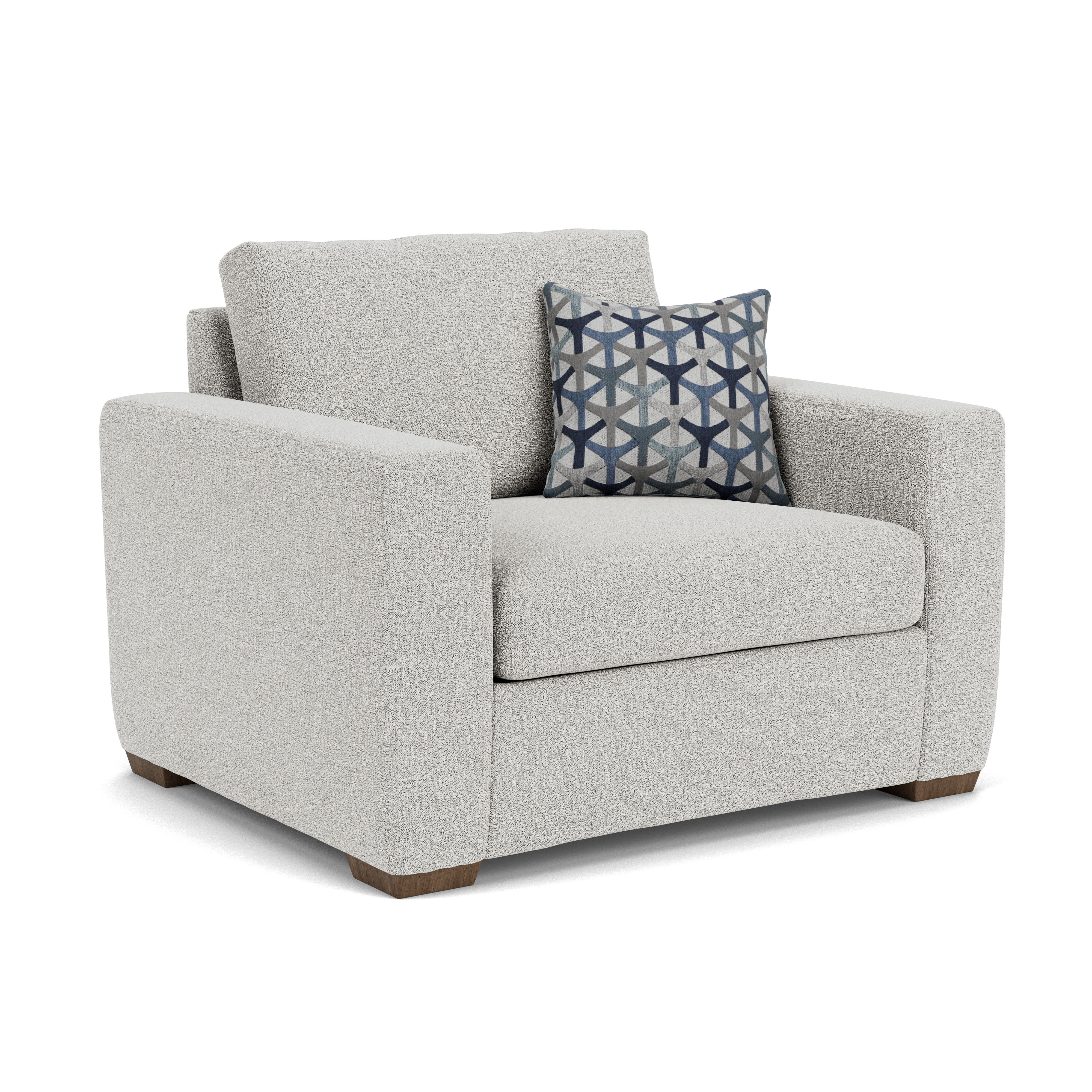 Collins - Fabric Chair, red, view 2