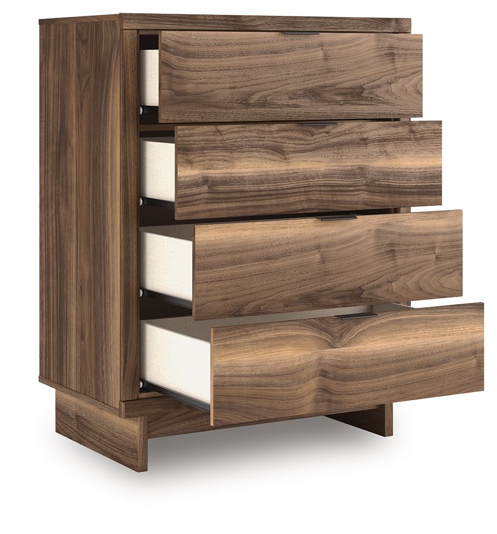 Ashley Furniture Chirason - Four Drawer Chest - Brown - Image 4