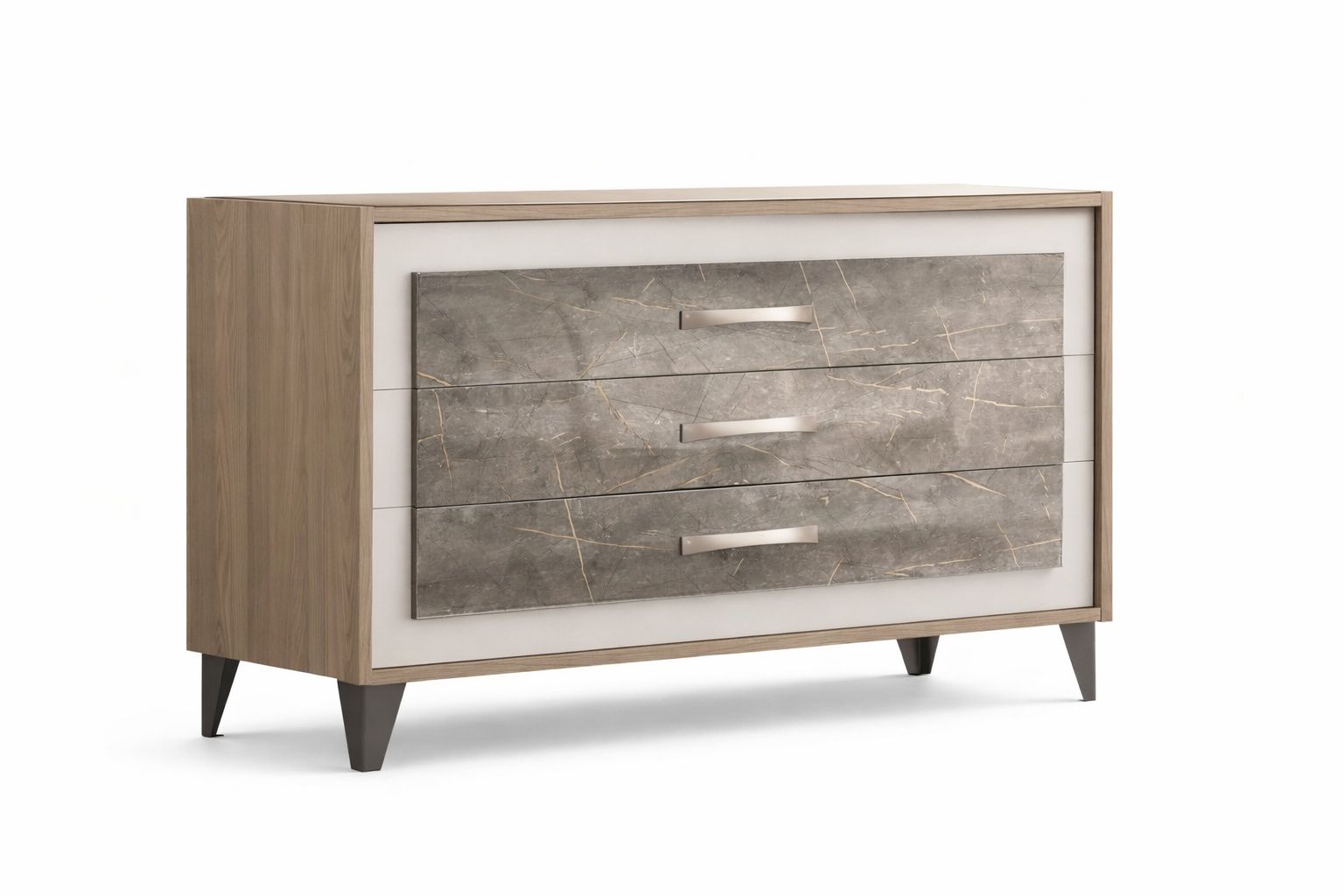 ArredoAmbra - Single Dresser - Light Brown / Beige