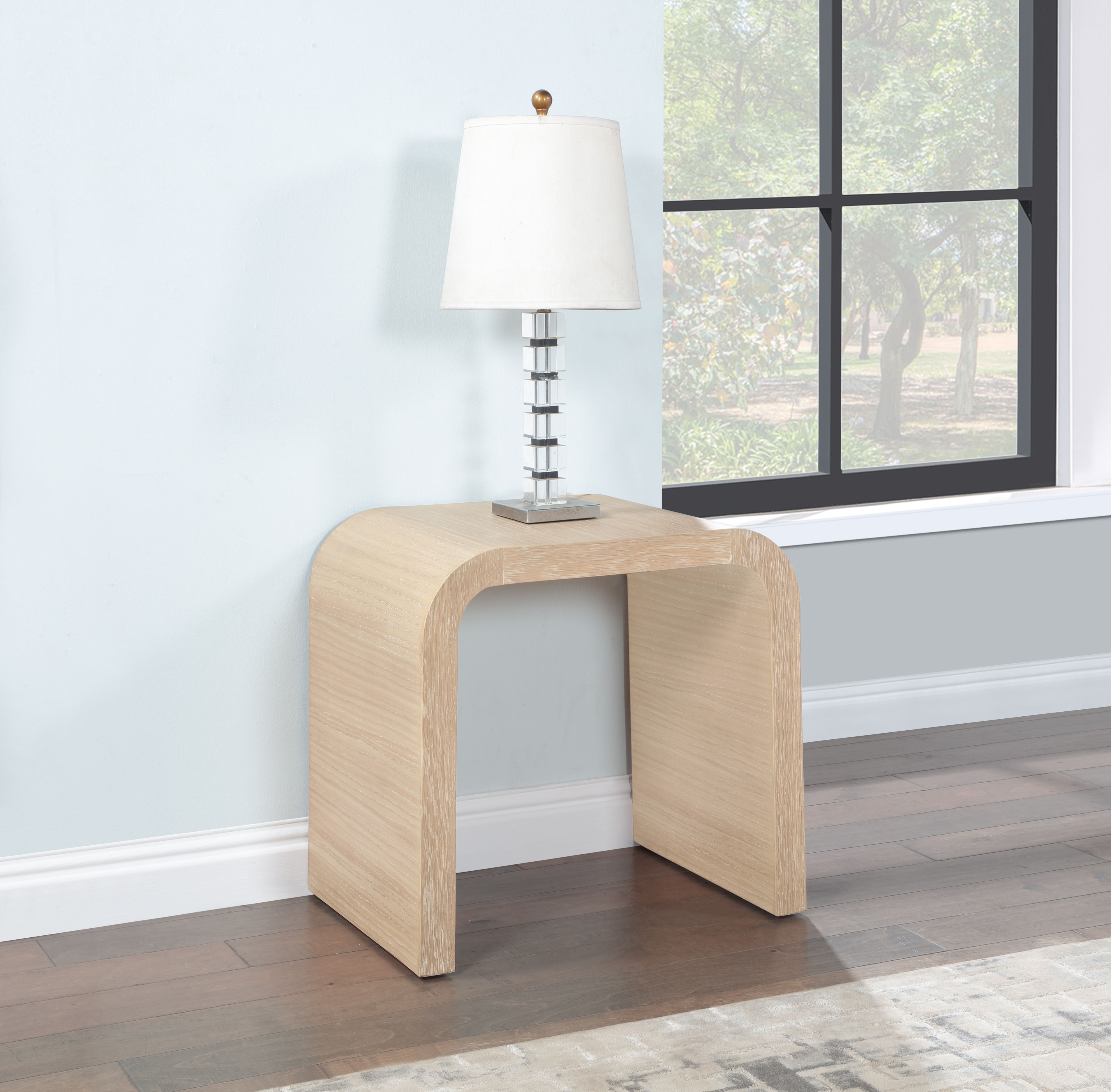 Cresthill - Oak End Table - Light Brown