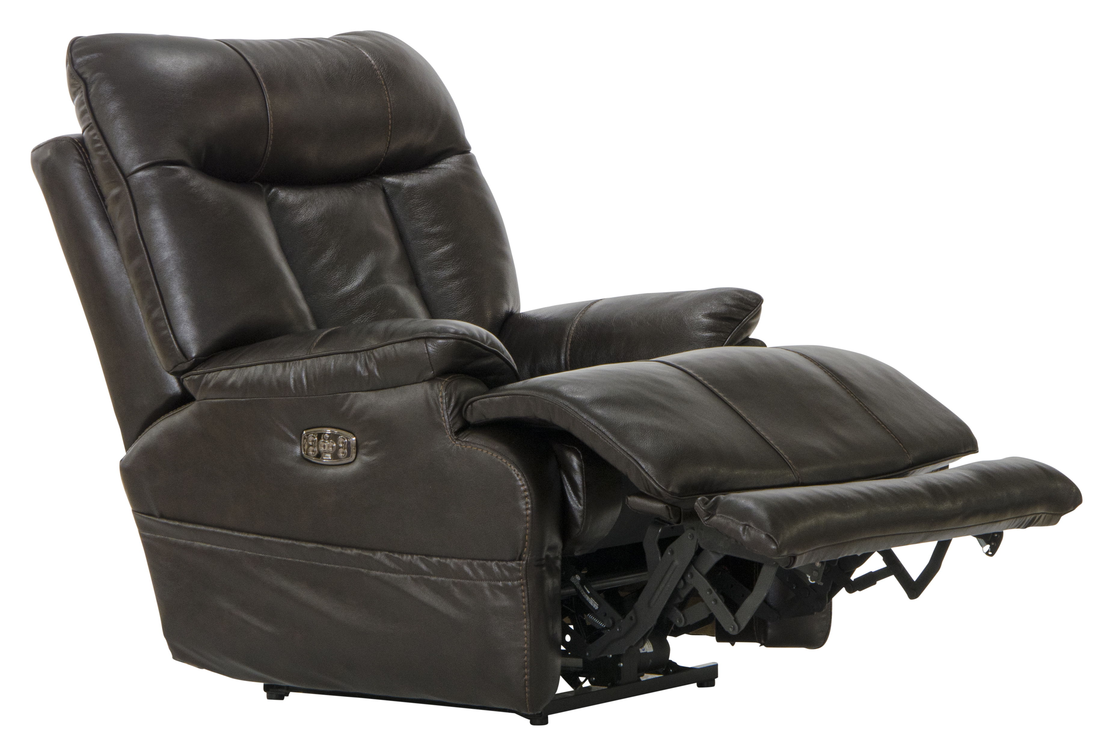 Naples - Power Headrest With Lumbar Power Lay Flat Recliner With Ext Ottoman