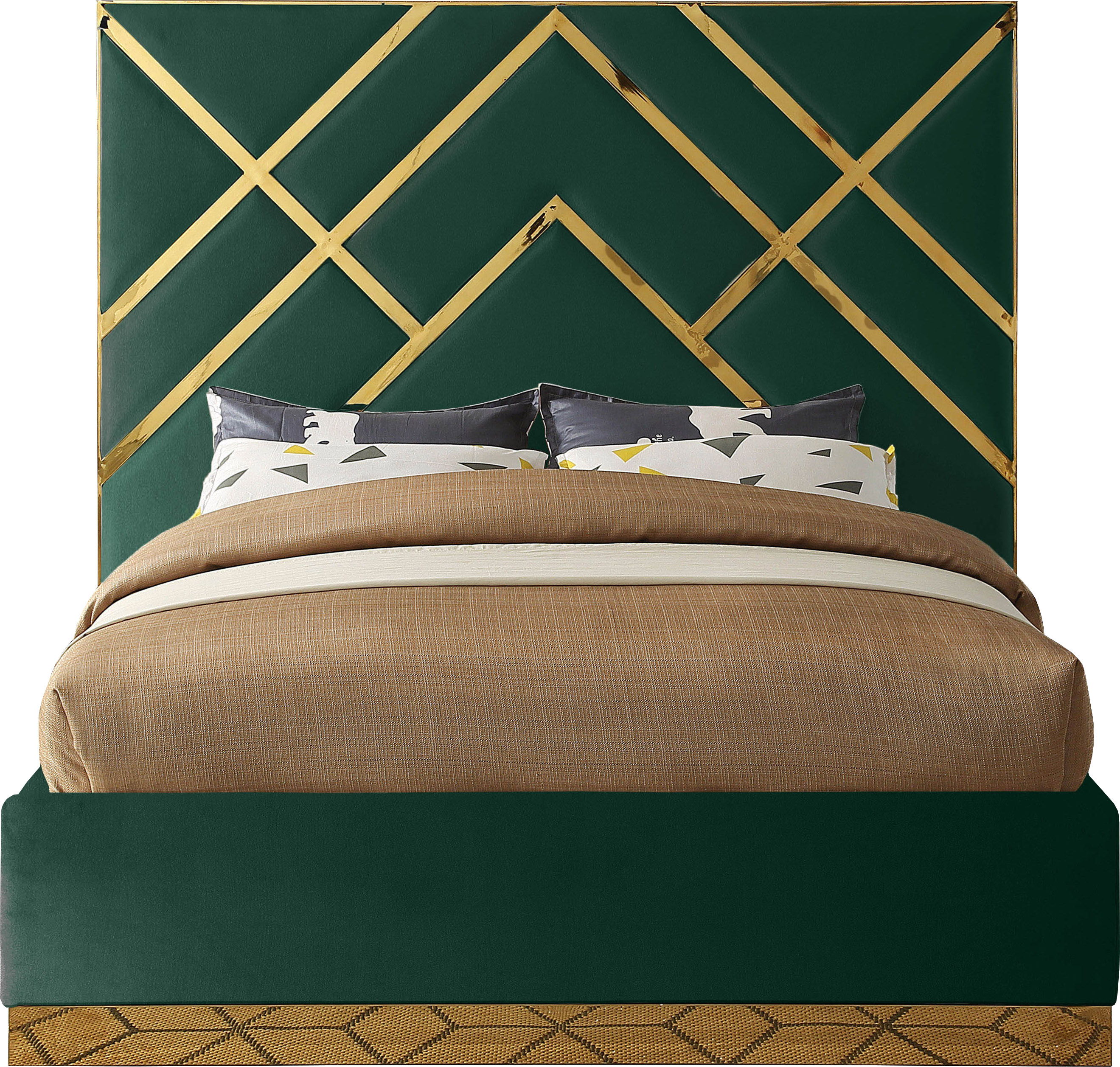 Vector - Queen Bed - Green