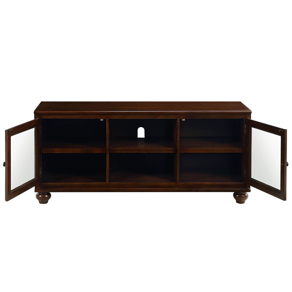 Dita - TV Stand - Walnut, dark brown, view 5
