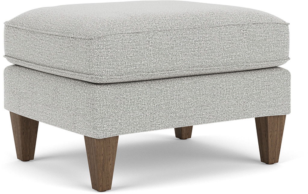Digby - Fabric Ottoman, light gray
