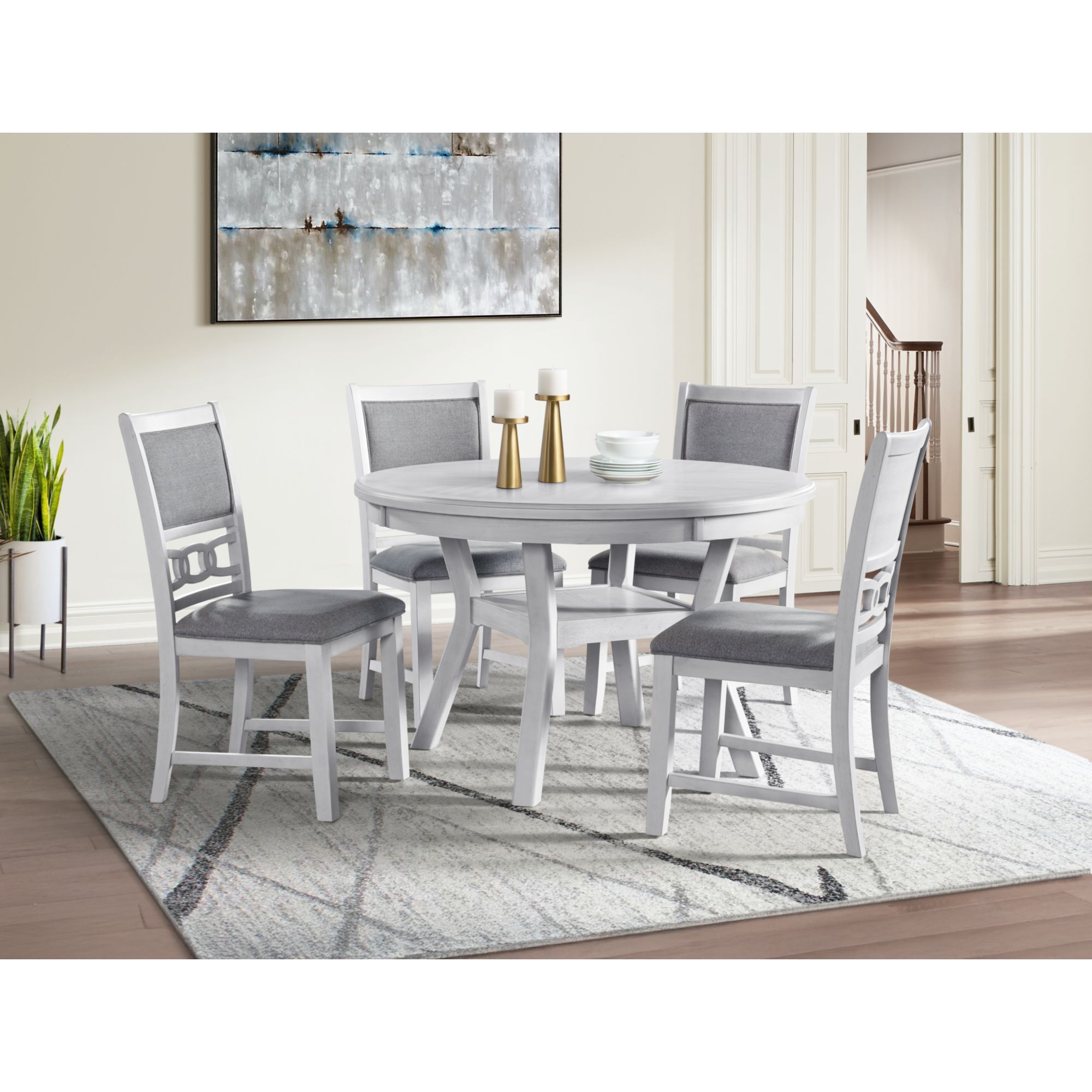 Amherst - Standard Height Dining Table - Bisque