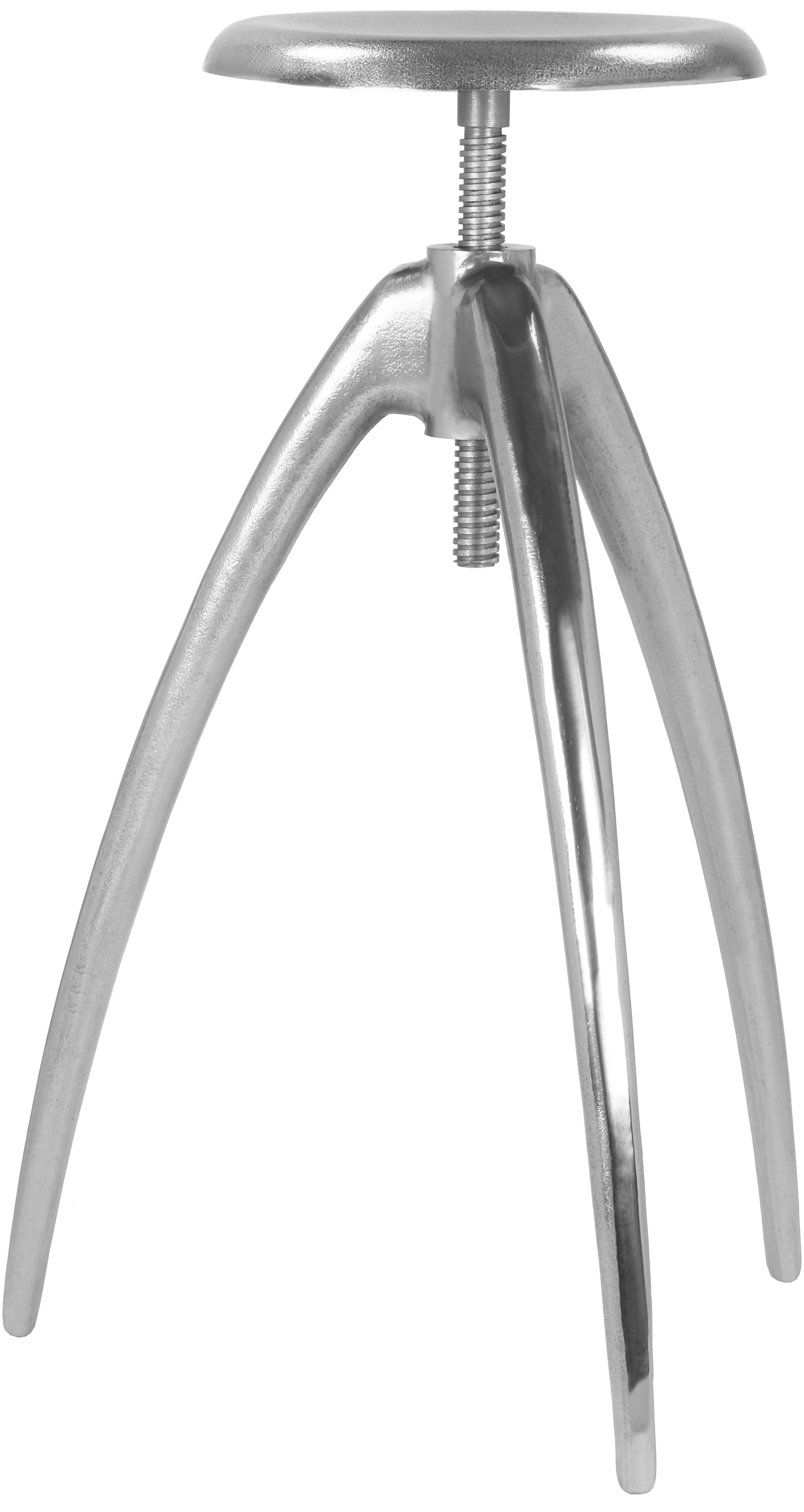 Clara - Counter Stool - Silver