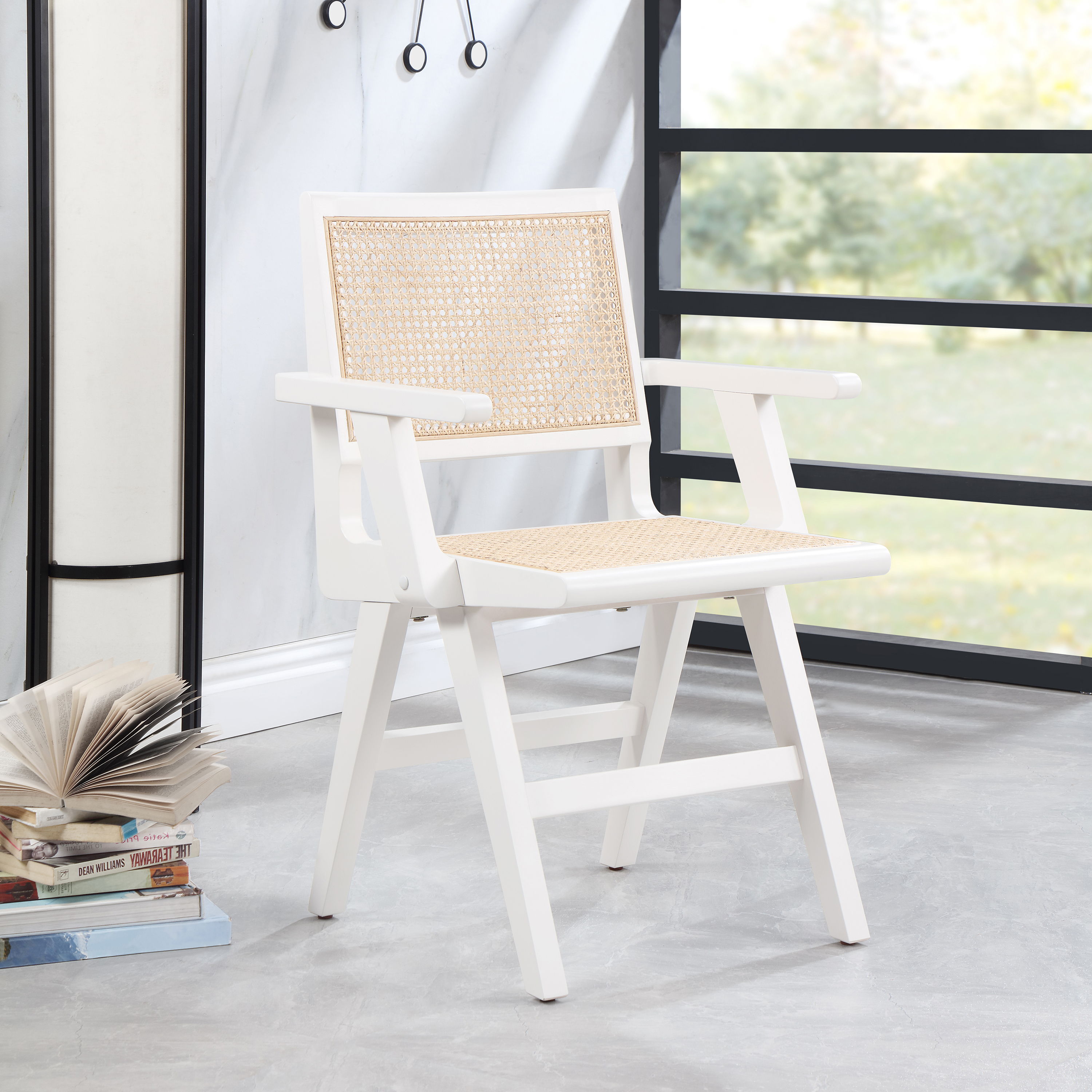 Preston - Dining Arm Chair (Set of 2) - White