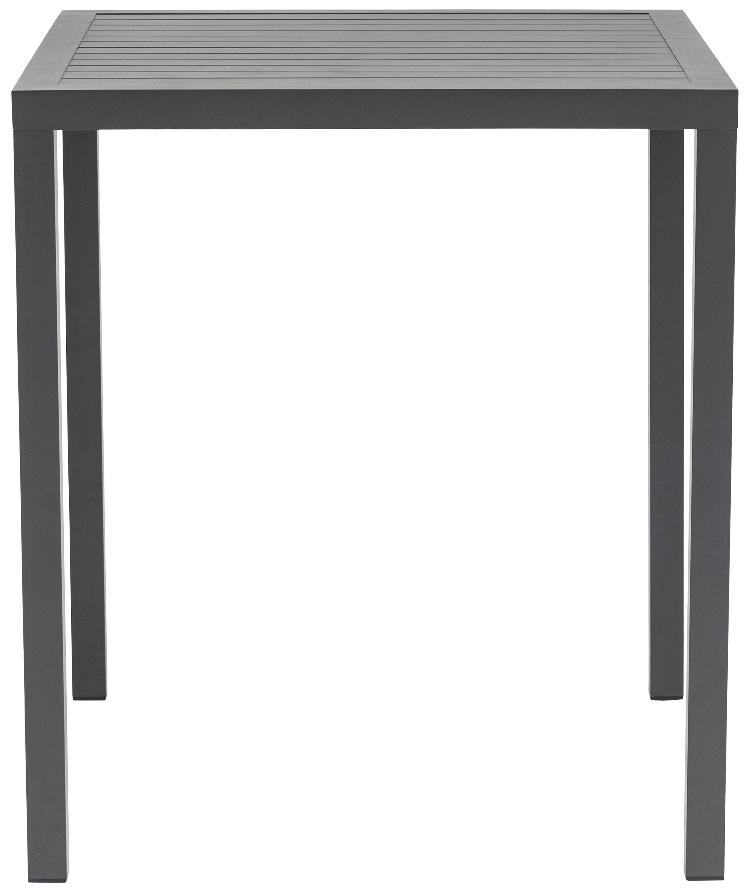 Maldives - Patio Square Bar Table - Gray