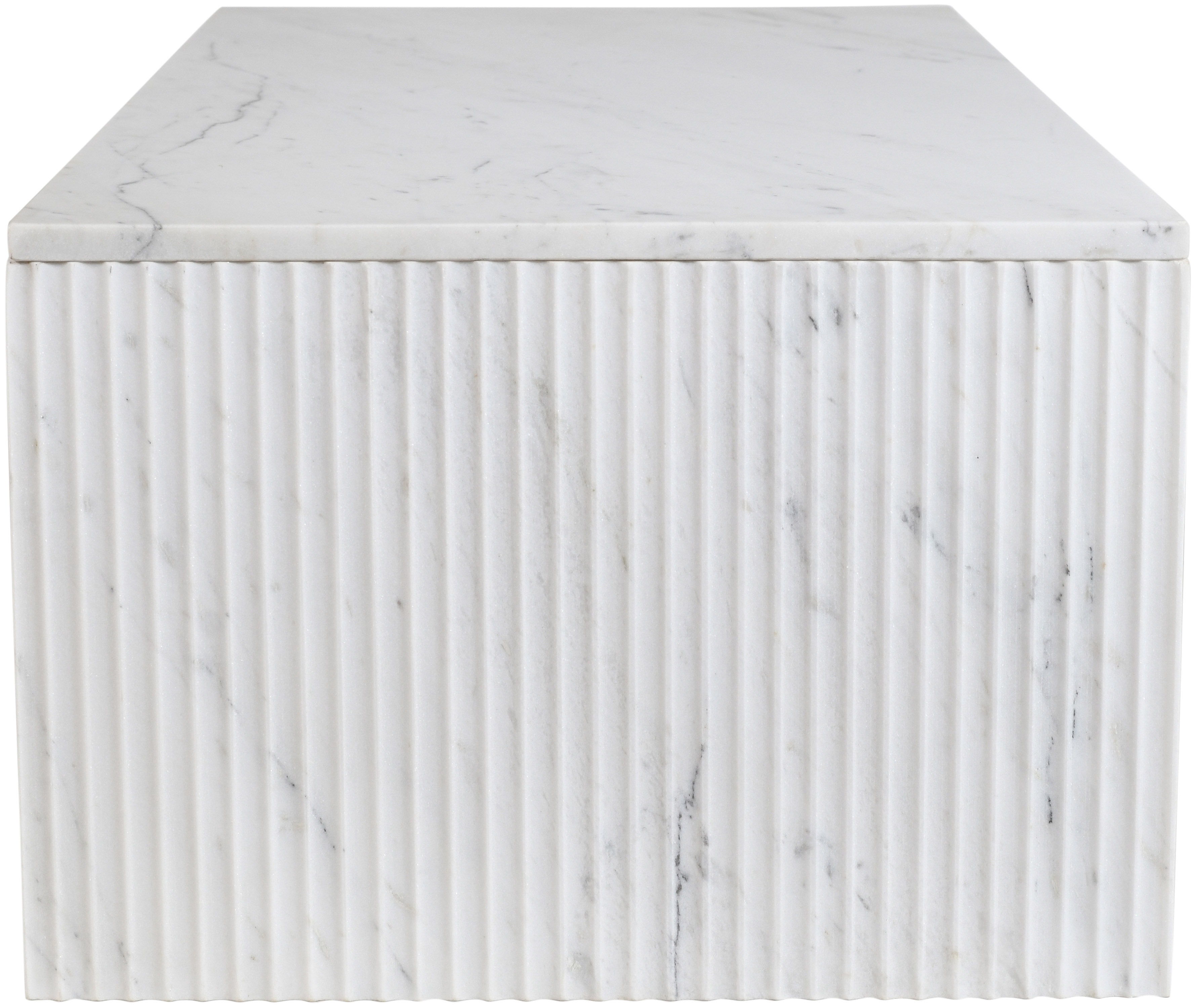 Pienza - Marble Coffee Table - White