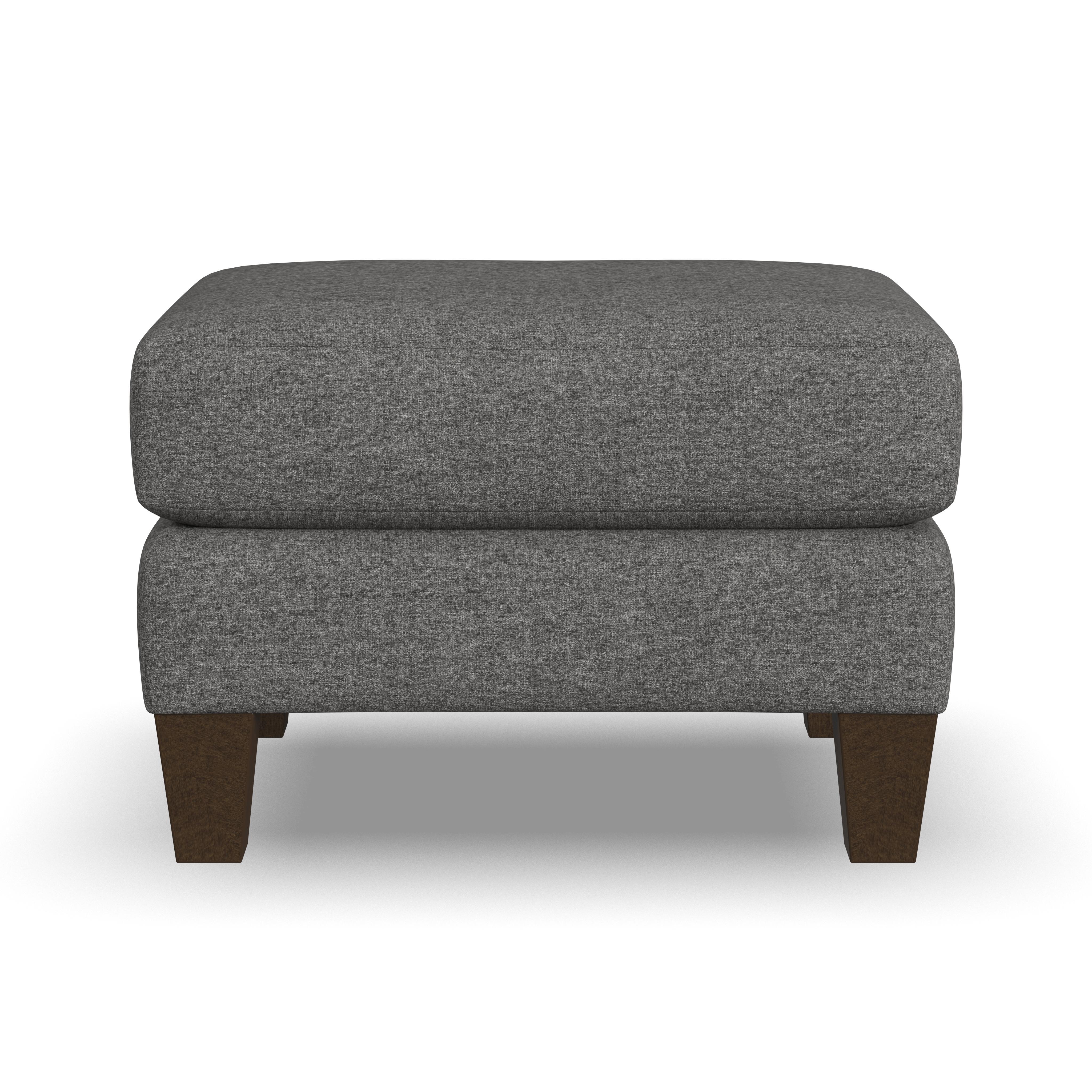 Lloyd - Fabric Ottoman, dark gray, view 6